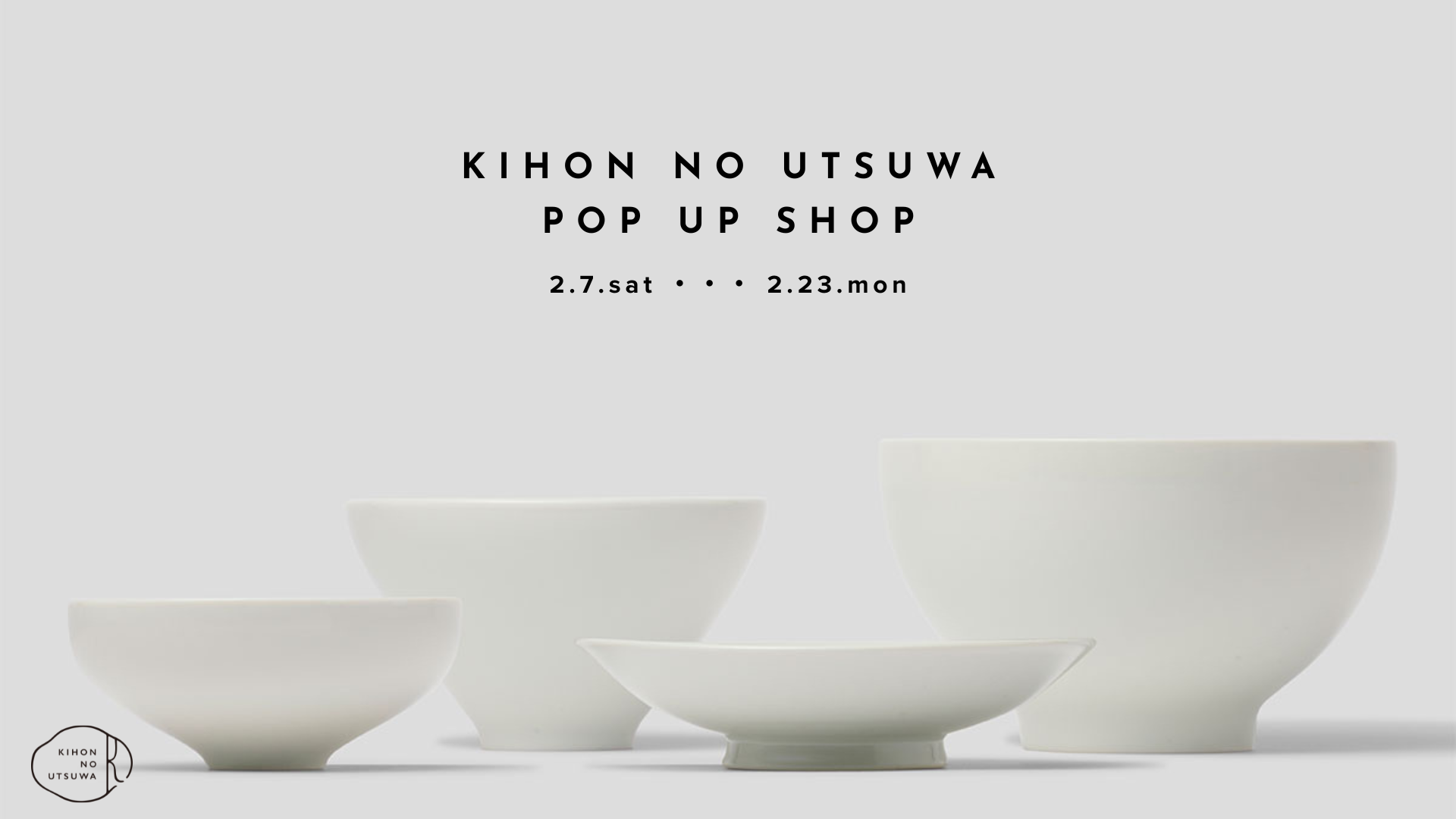 きほんのうつわ GOMANGOKU POP UP