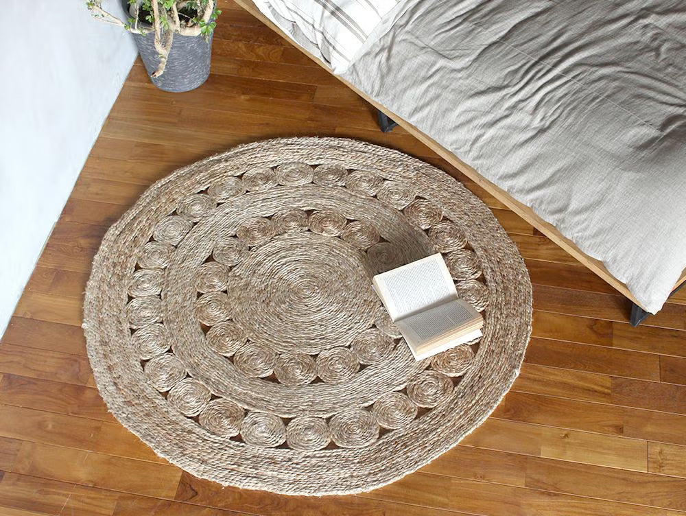 jute rug 2522 circle