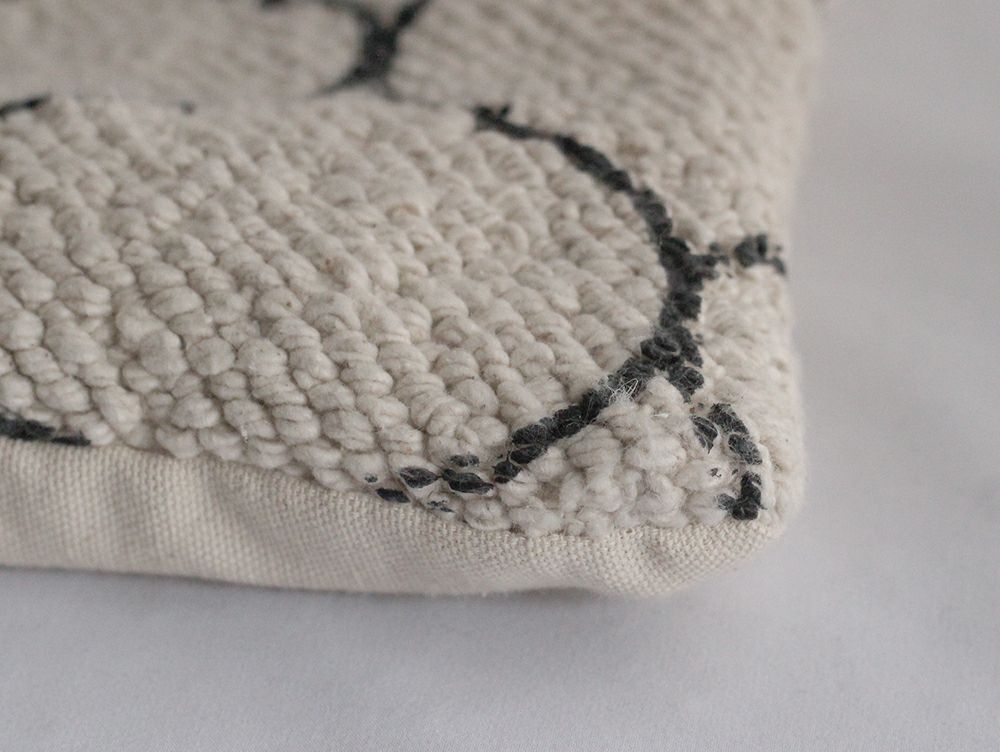 roll tufted cushion cover MOROCCAN