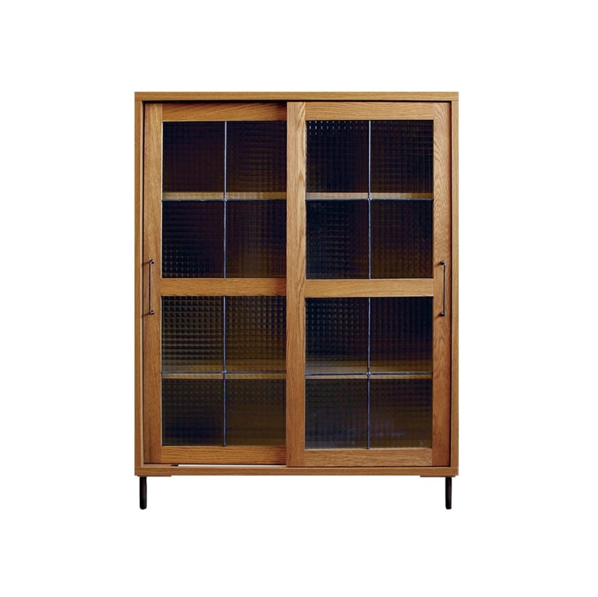 cadeal slide glass cabinet low