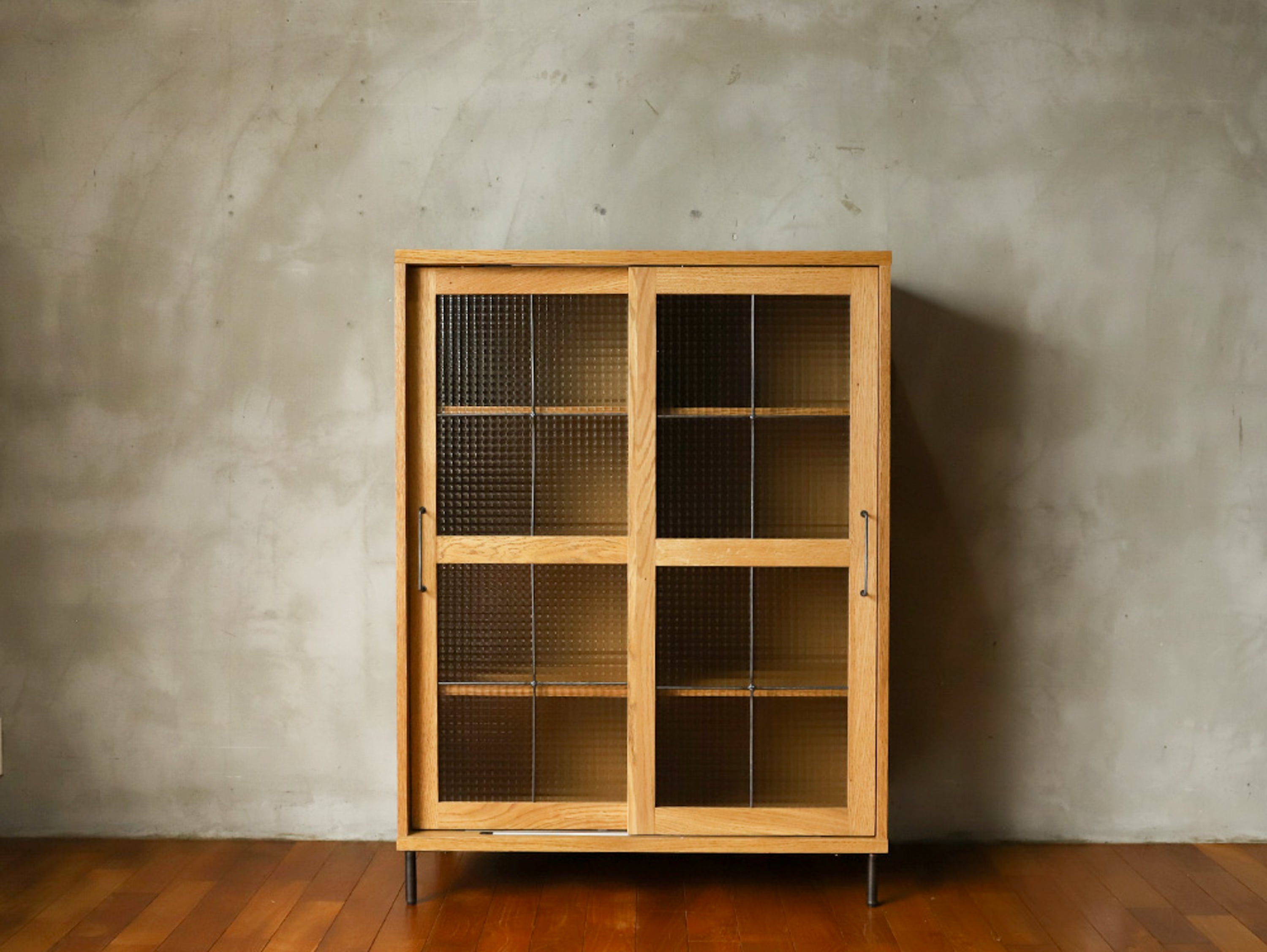 cadeal slide glass cabinet low