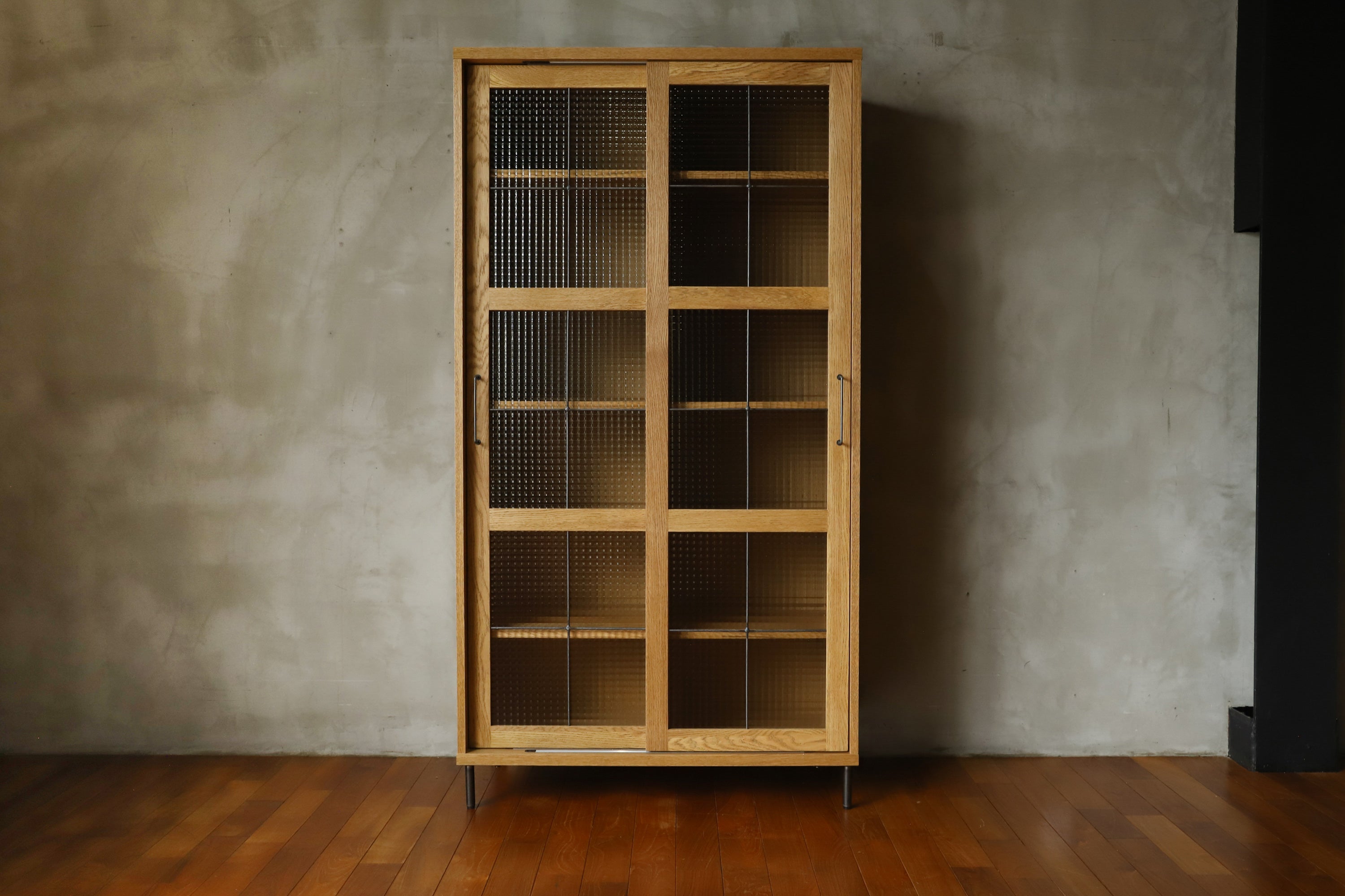 cadeal slide glass cabinet high