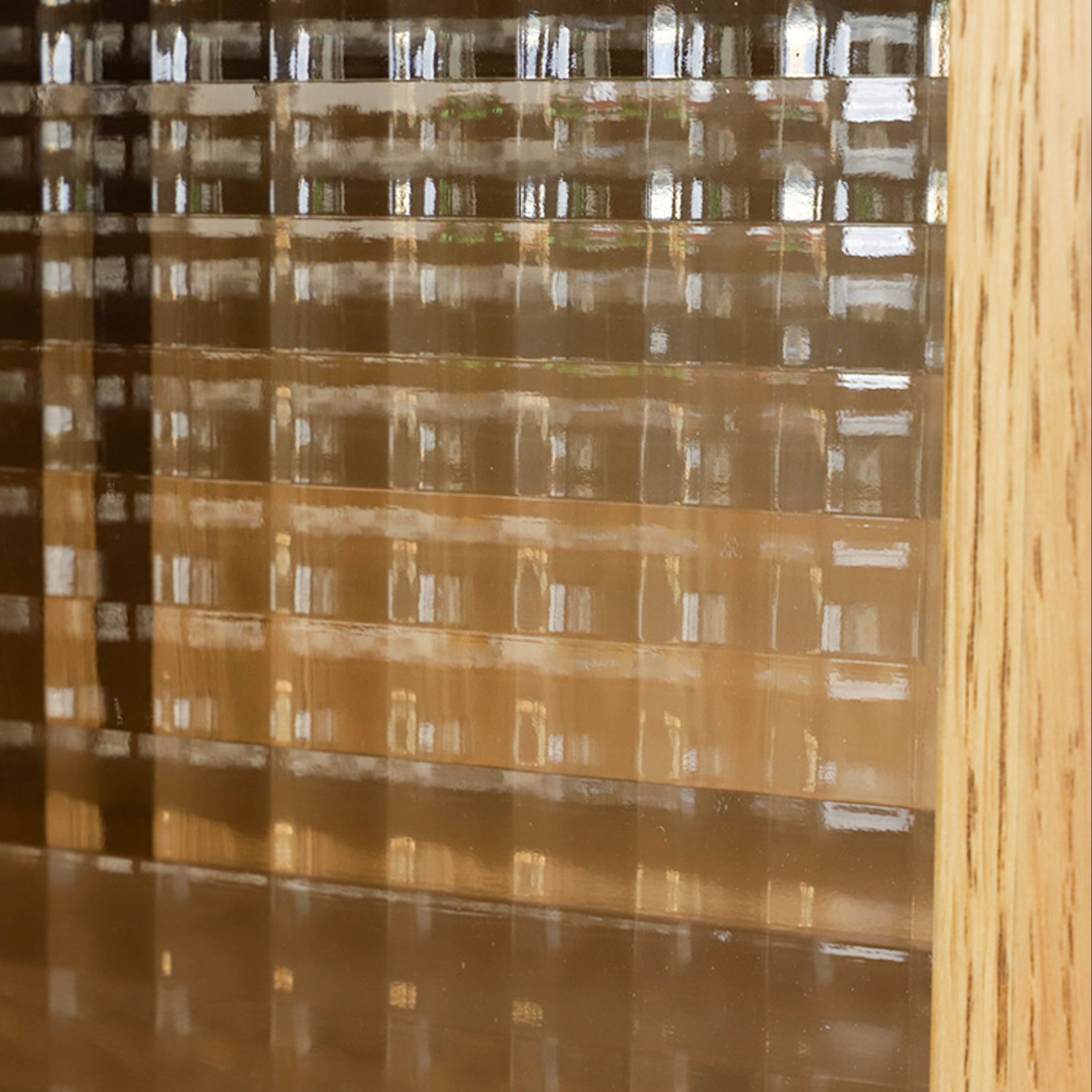 cadeal slide glass lowboard