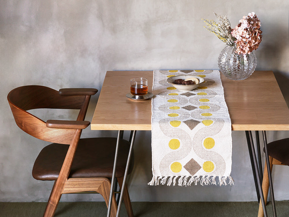 mon chemin tablerunner vague