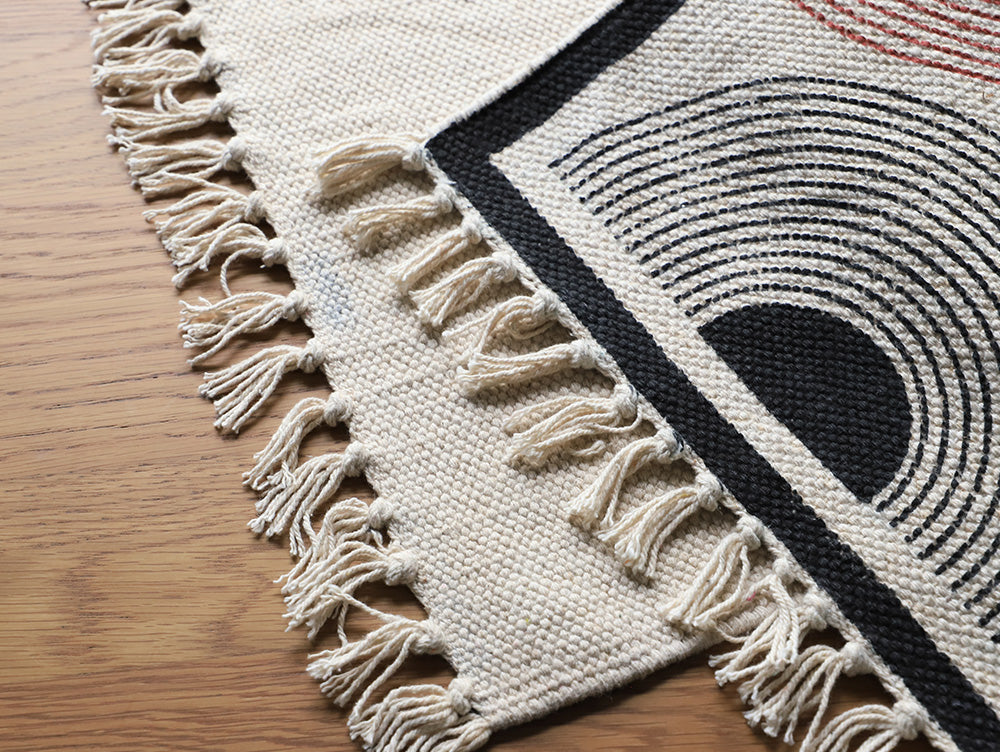 mon chemin tablerunner empreinte