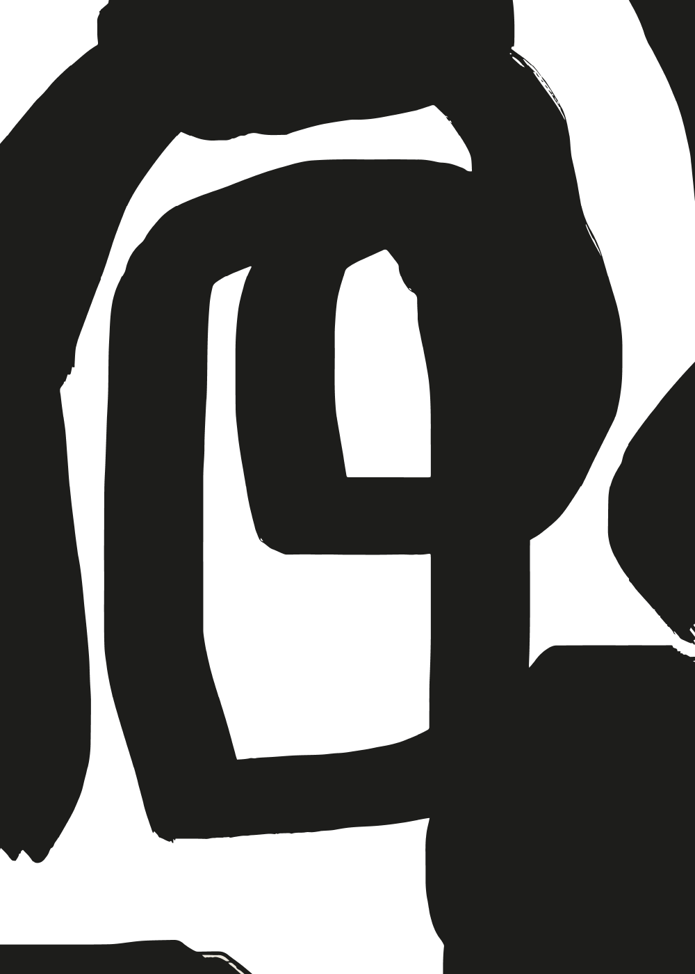 Bold Lines 01|ART POSTER