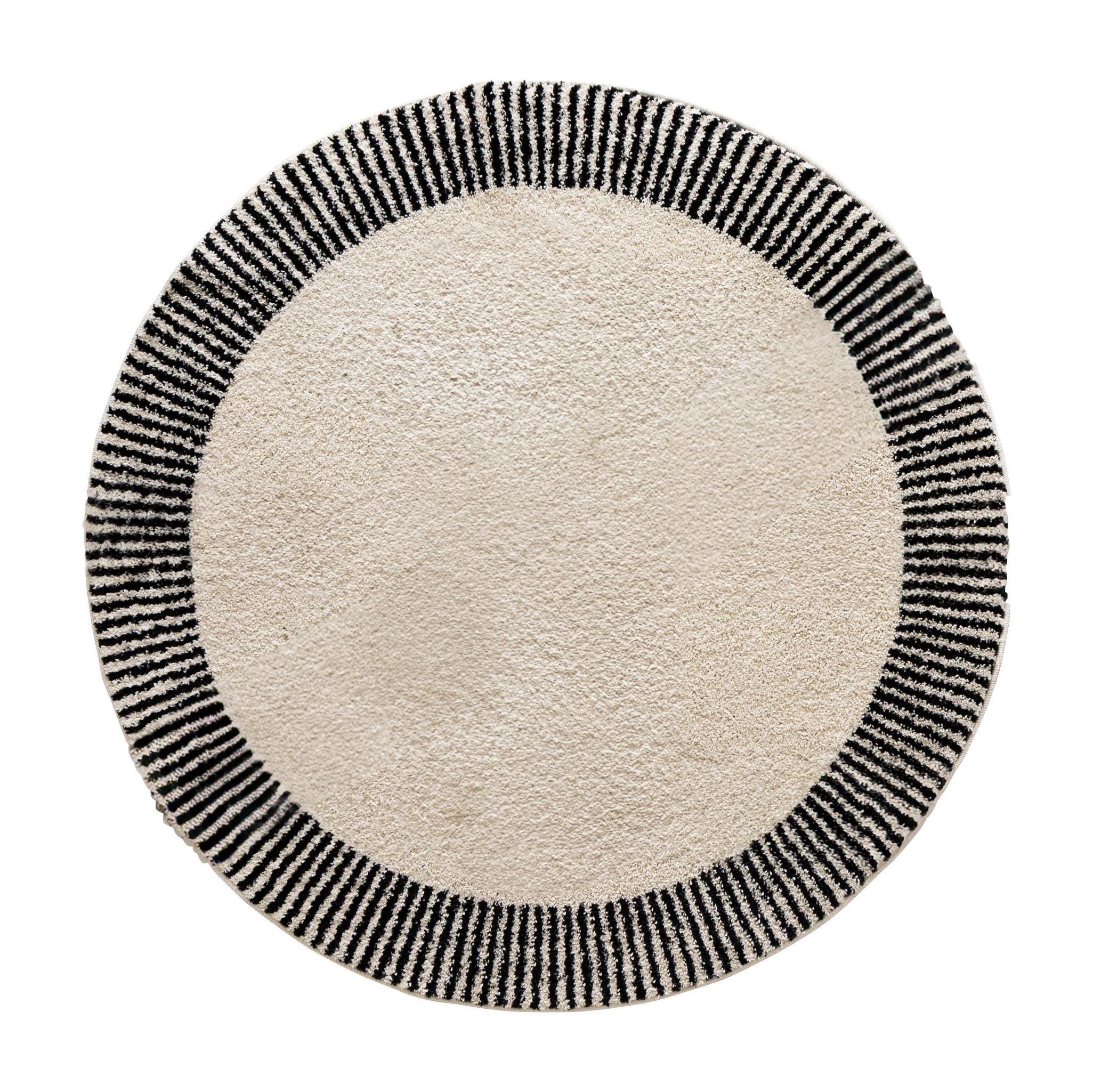 シンプル ラウンド ラグ