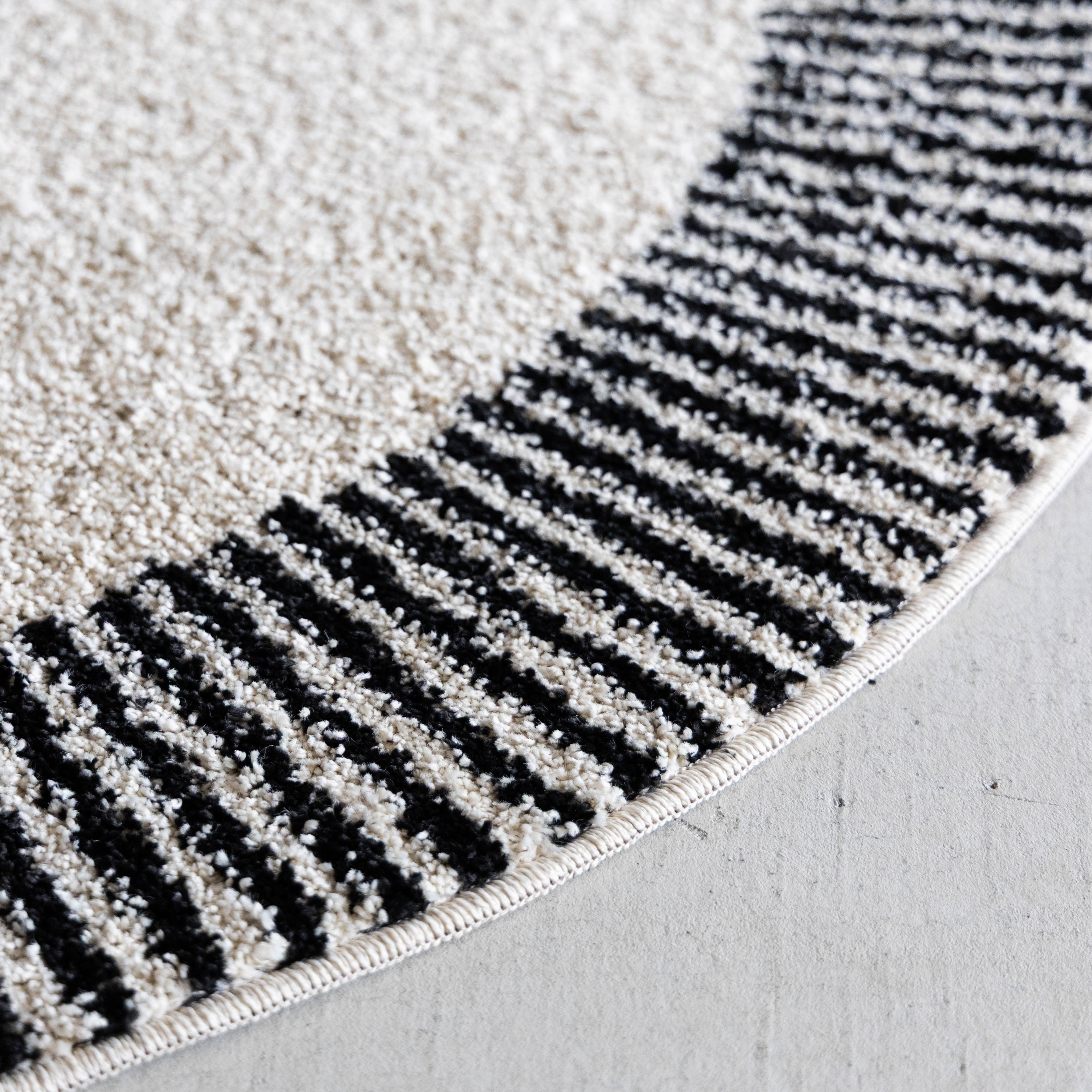 シンプル ラウンド ラグ