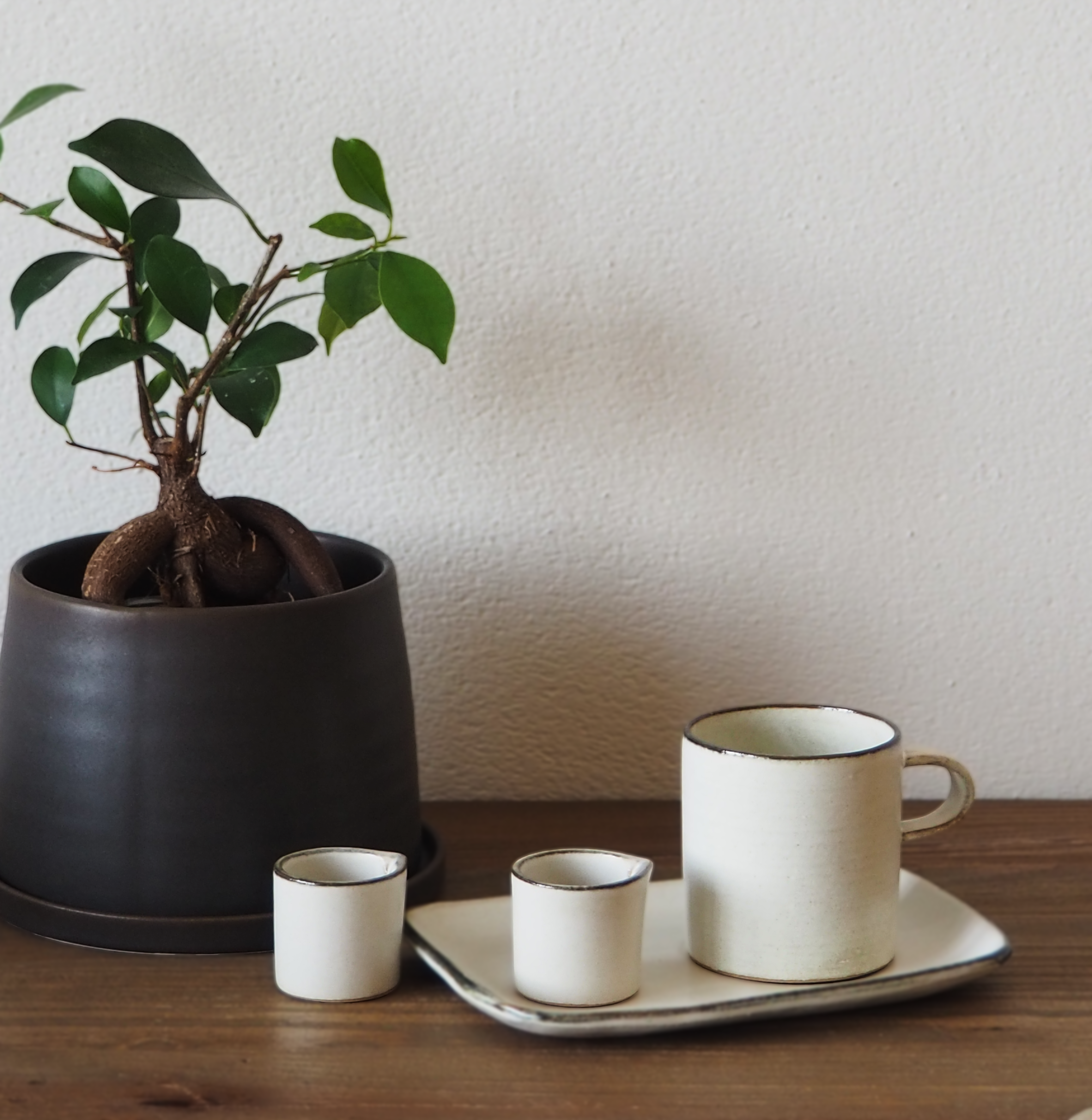 BOULEAU mug&plate