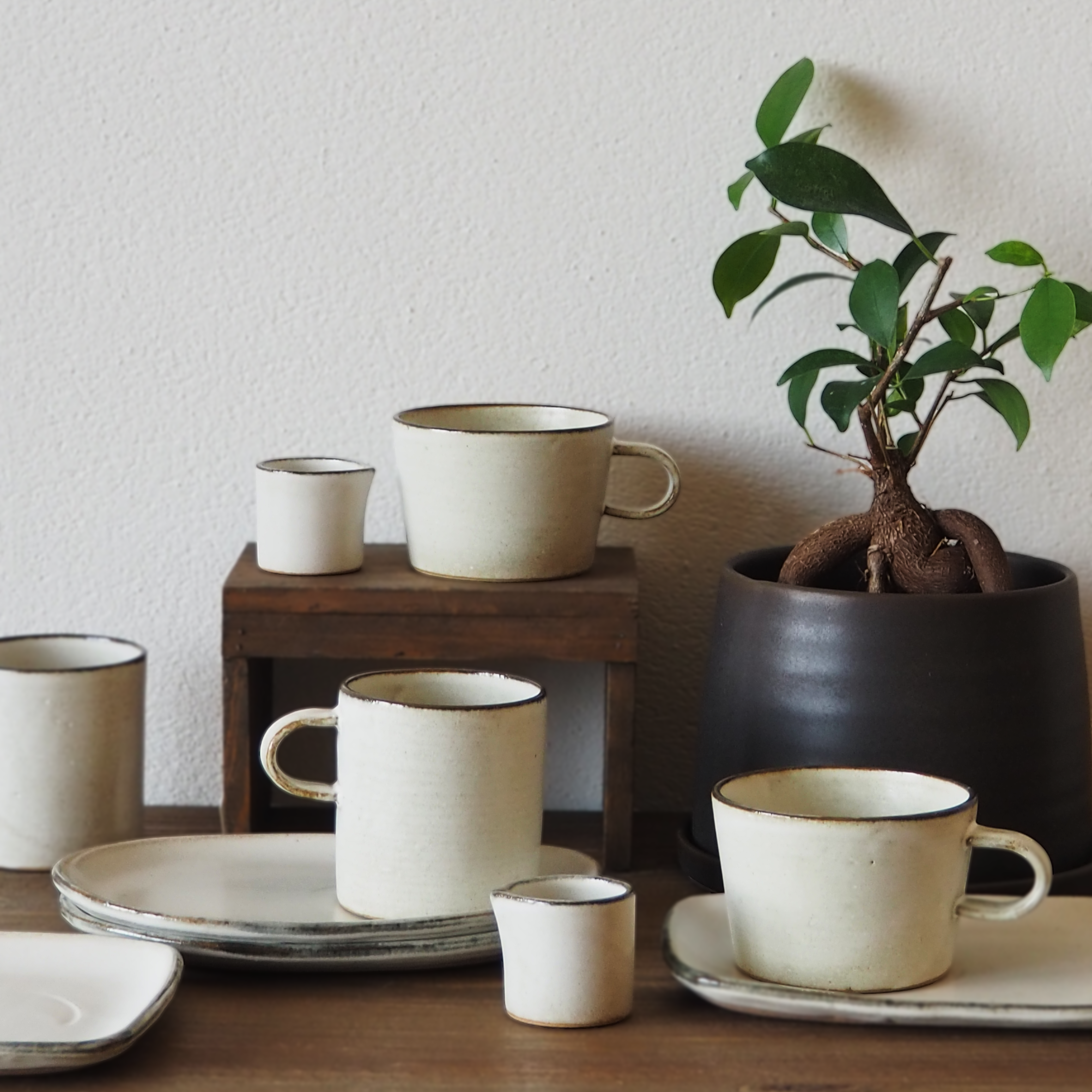 BOULEAU mug&plate