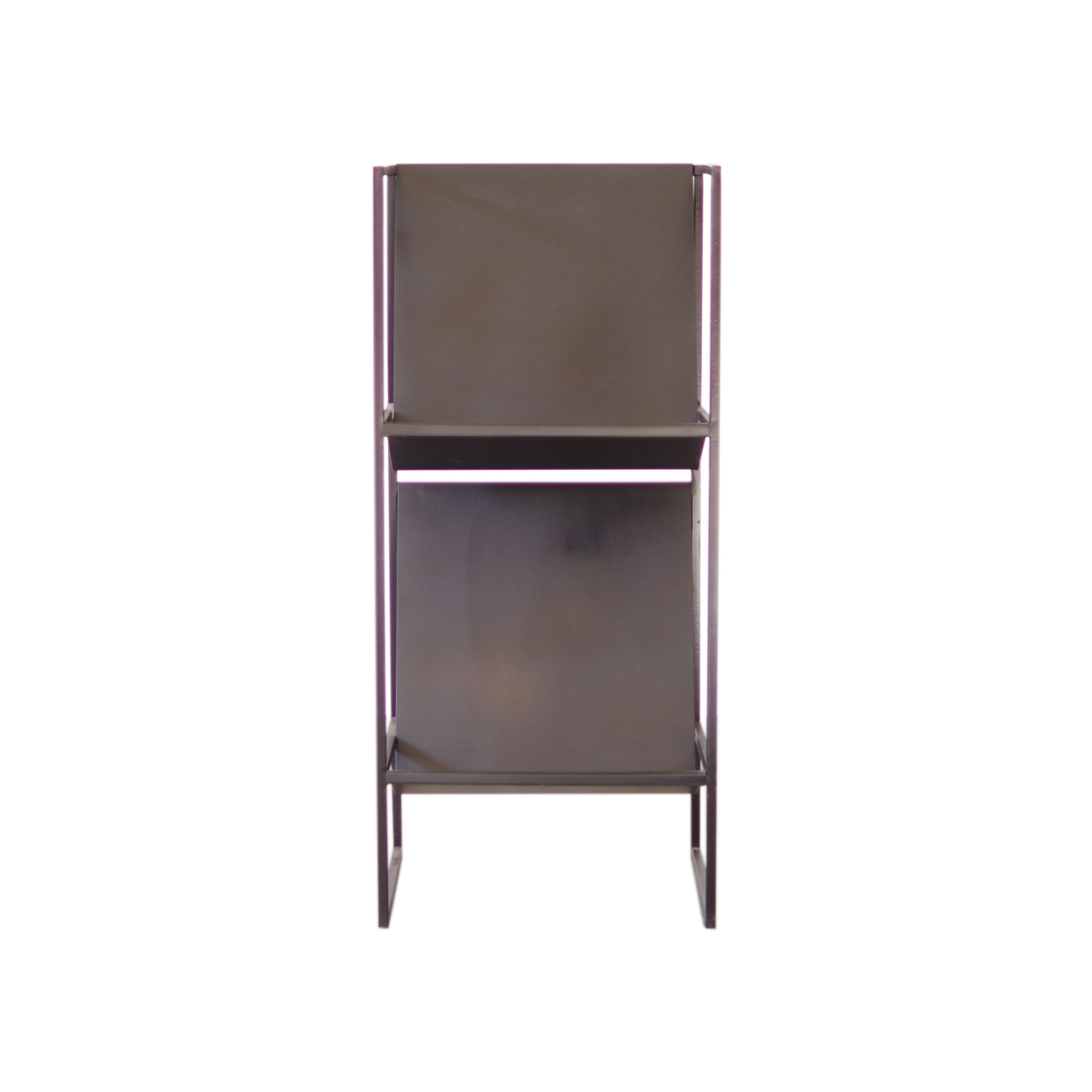 IRON MAGAZINE RACK