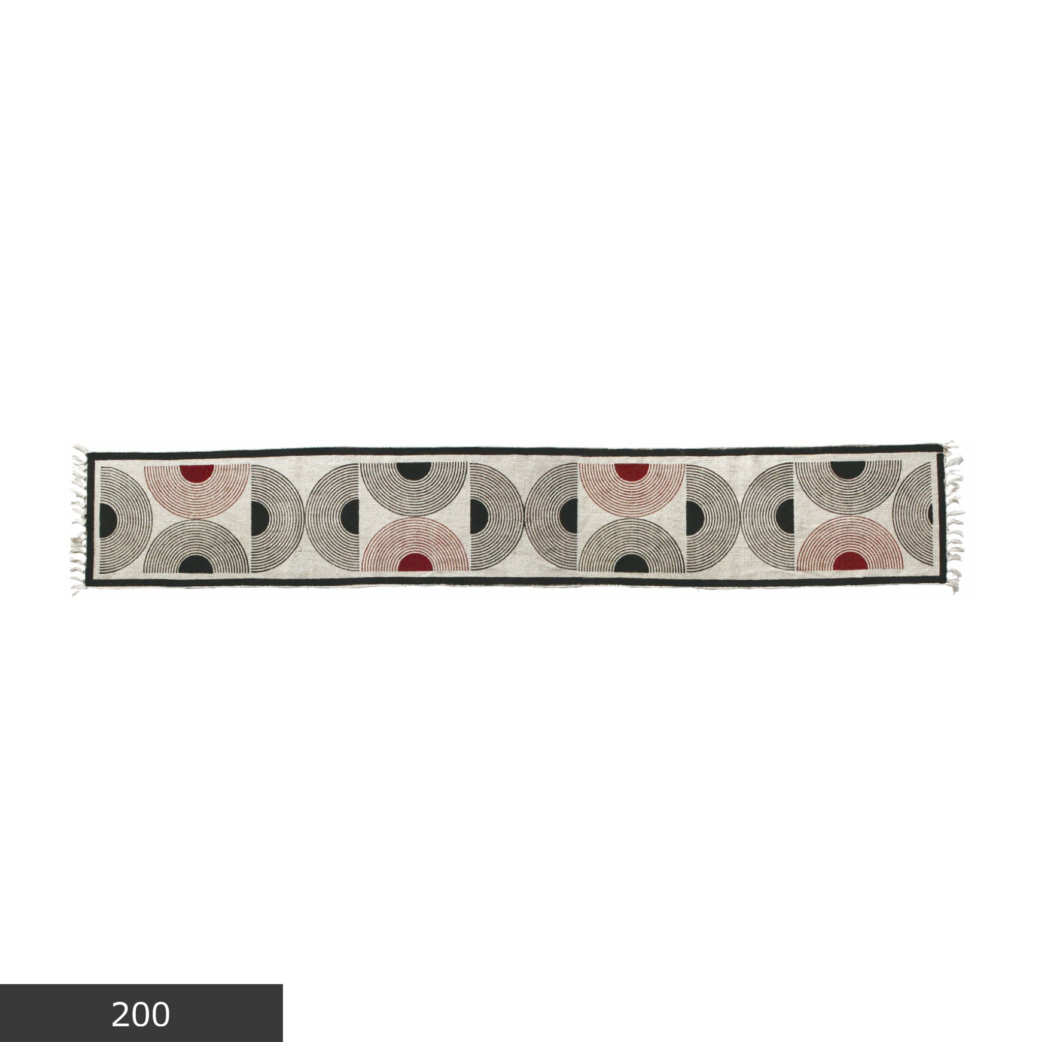 mon chemin tablerunner empreinte