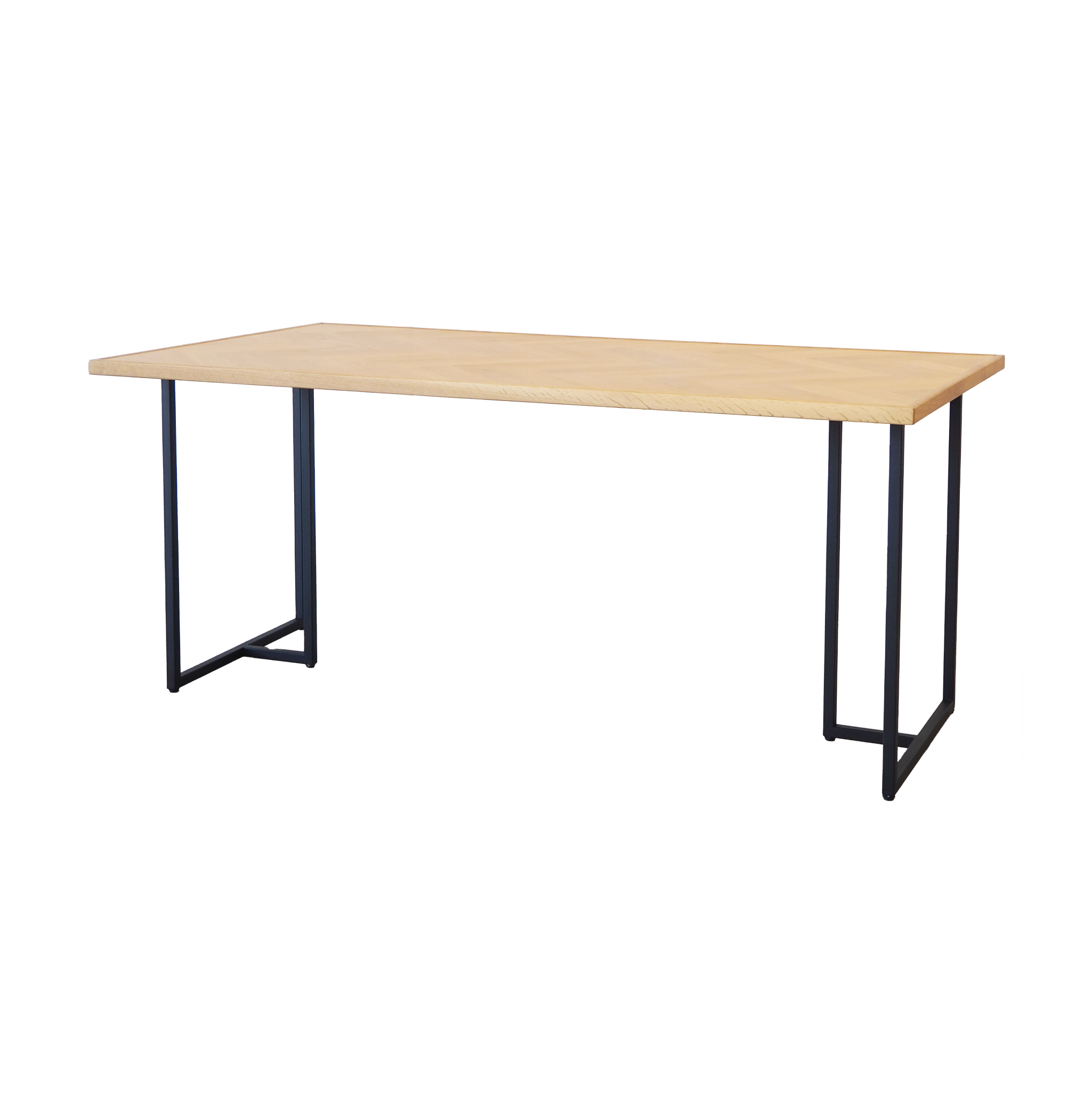 NODEⅡ HERRINGBONE LIVING DINING TABLE