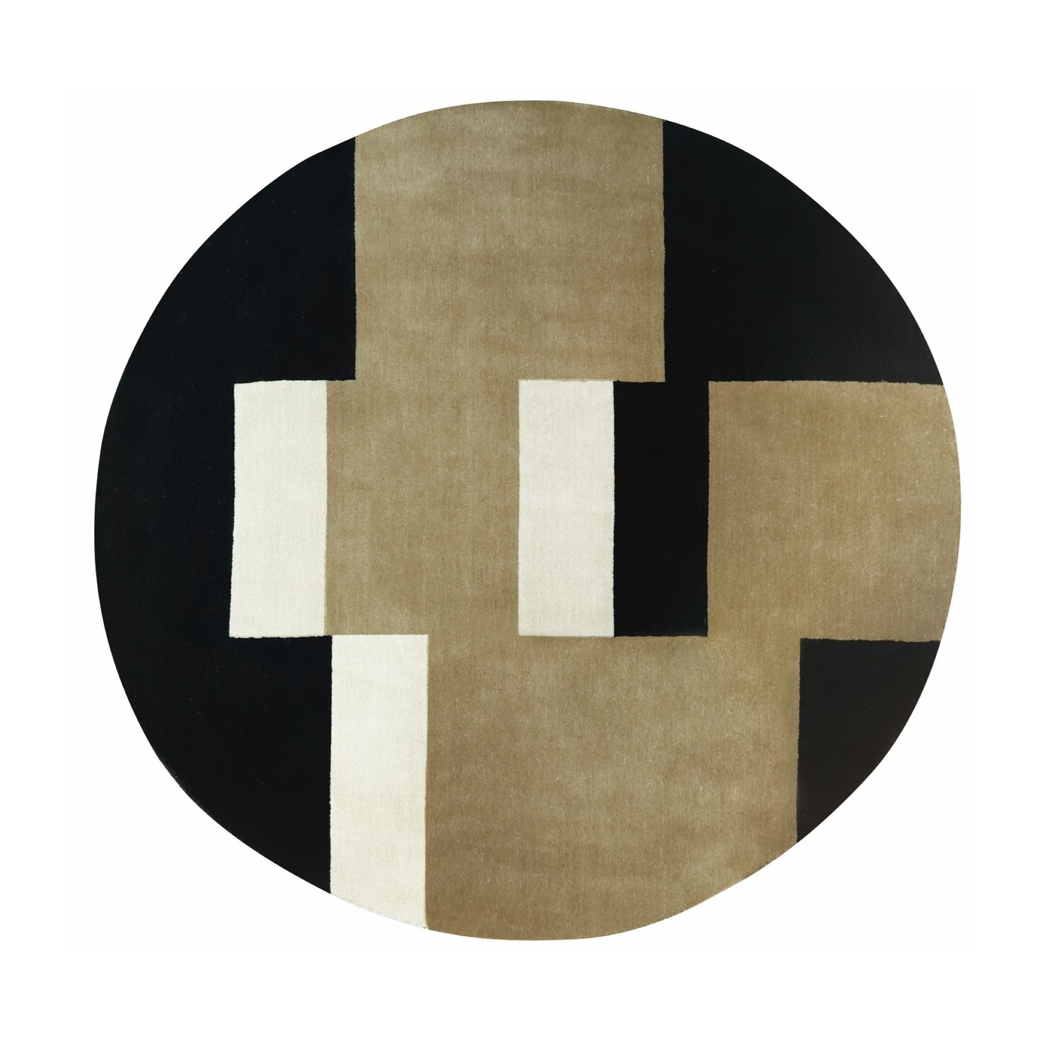 pell wool rug circle atharae