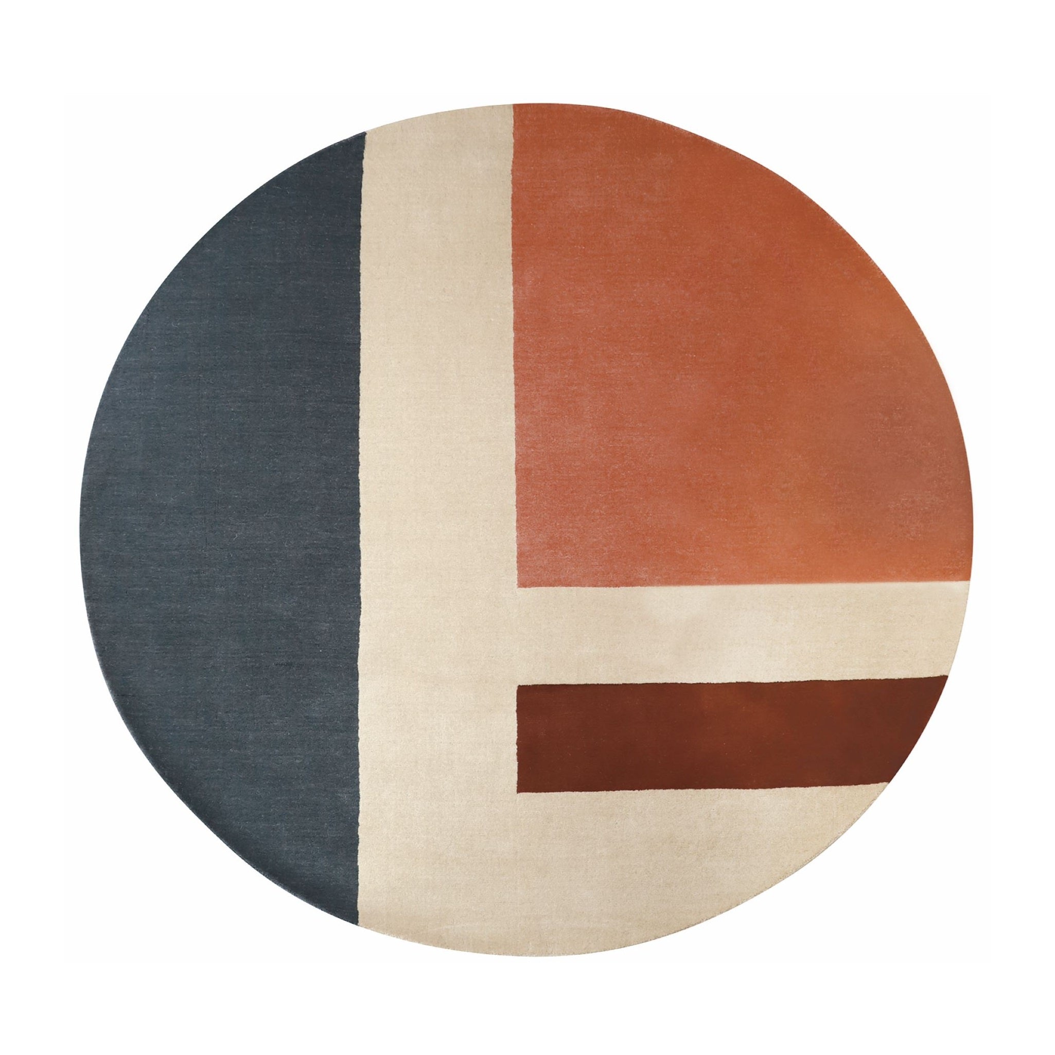 pell wool rug circle unnnis
