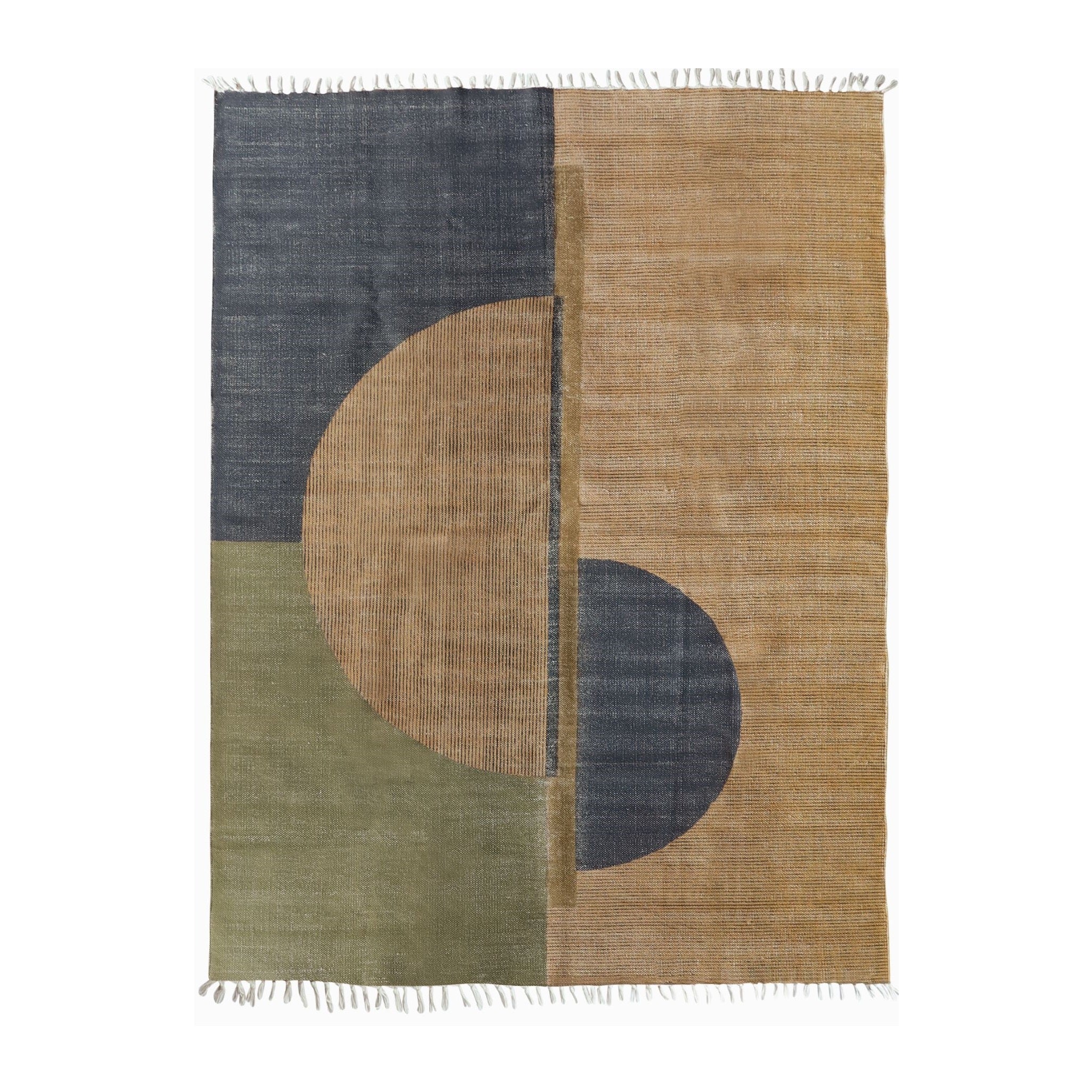 MANERE cotton rug moonlit night