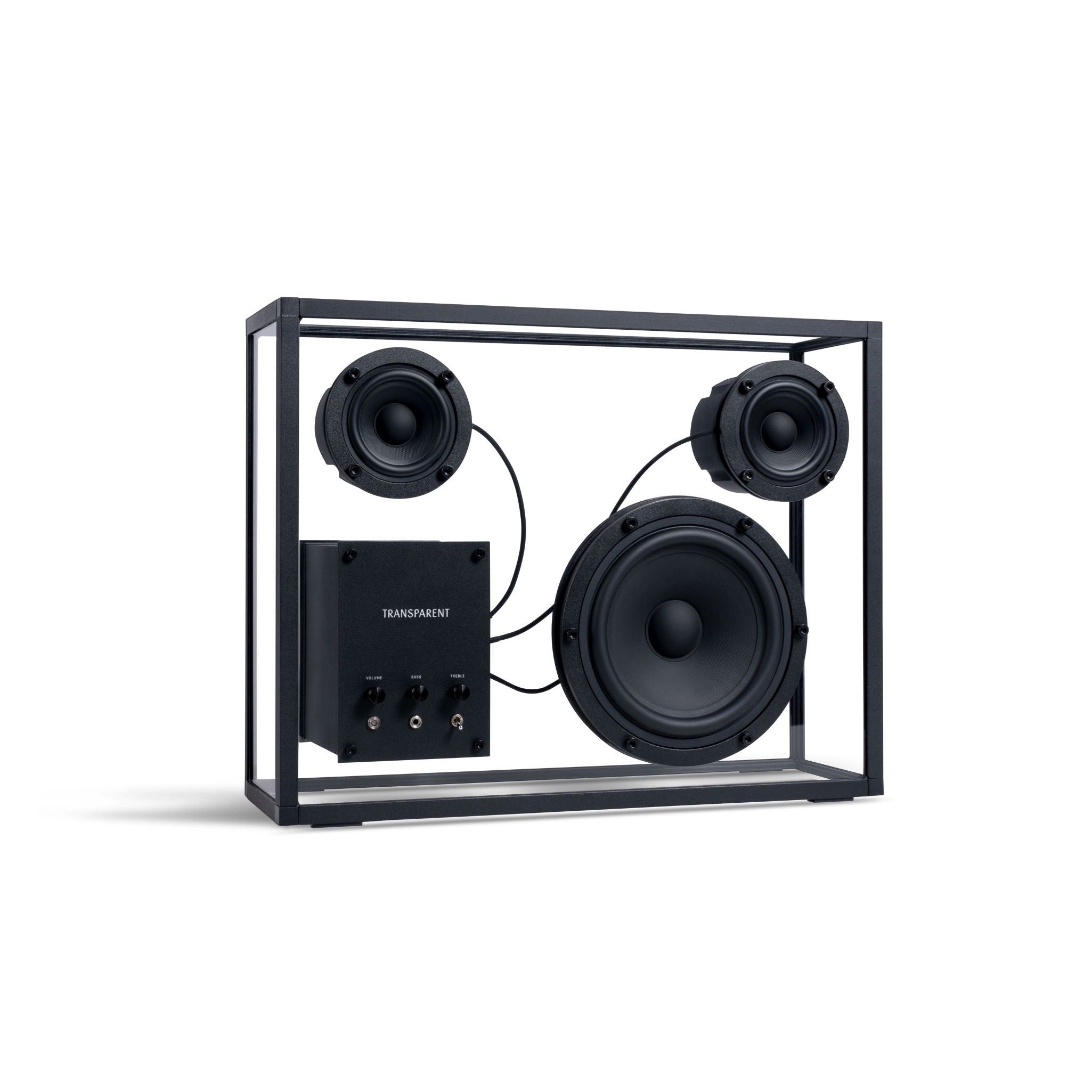 TRANSPARENT SPEAKER BLACK