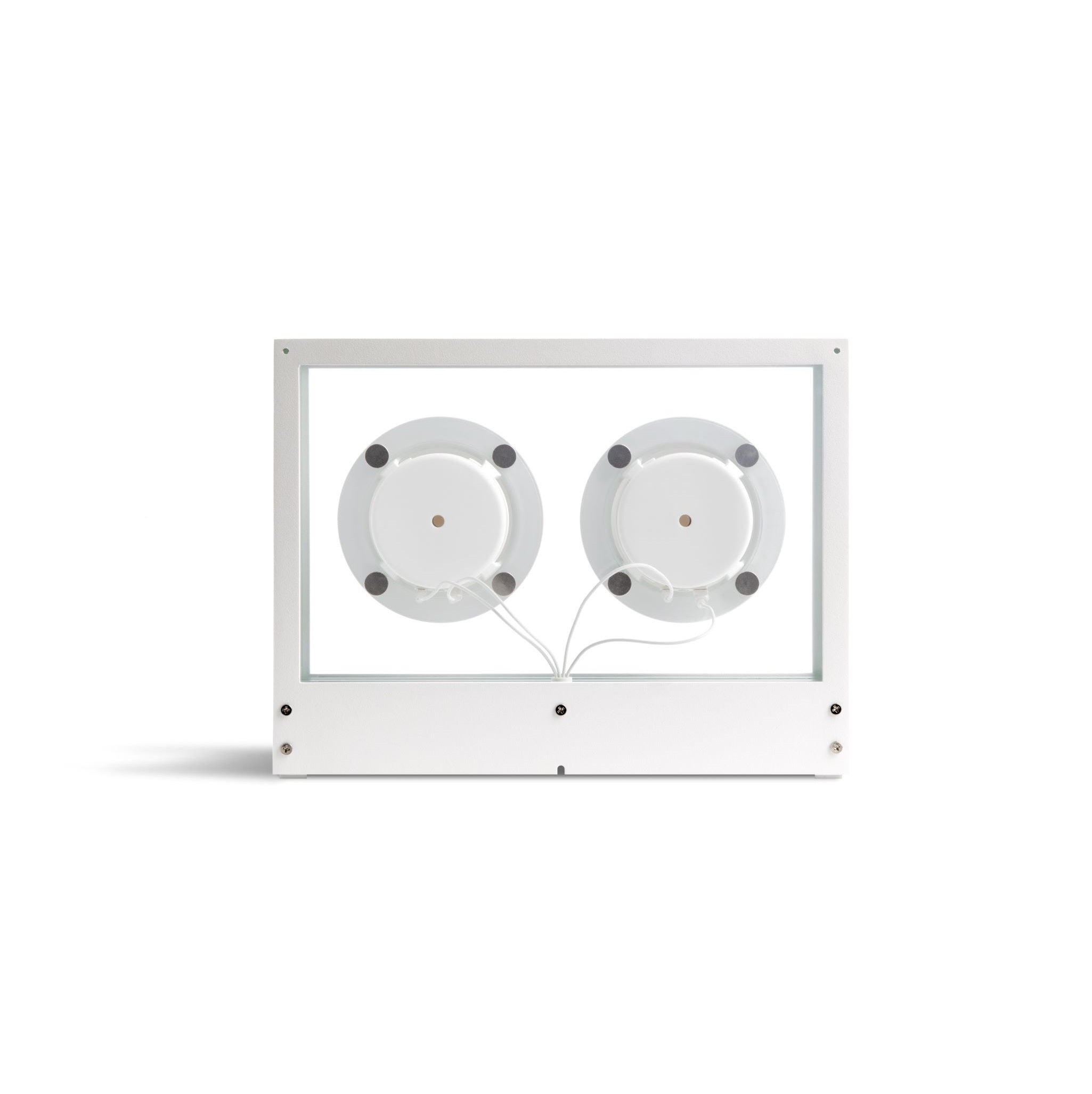 SMALL TRANSPARENT SPEAKER WHITE