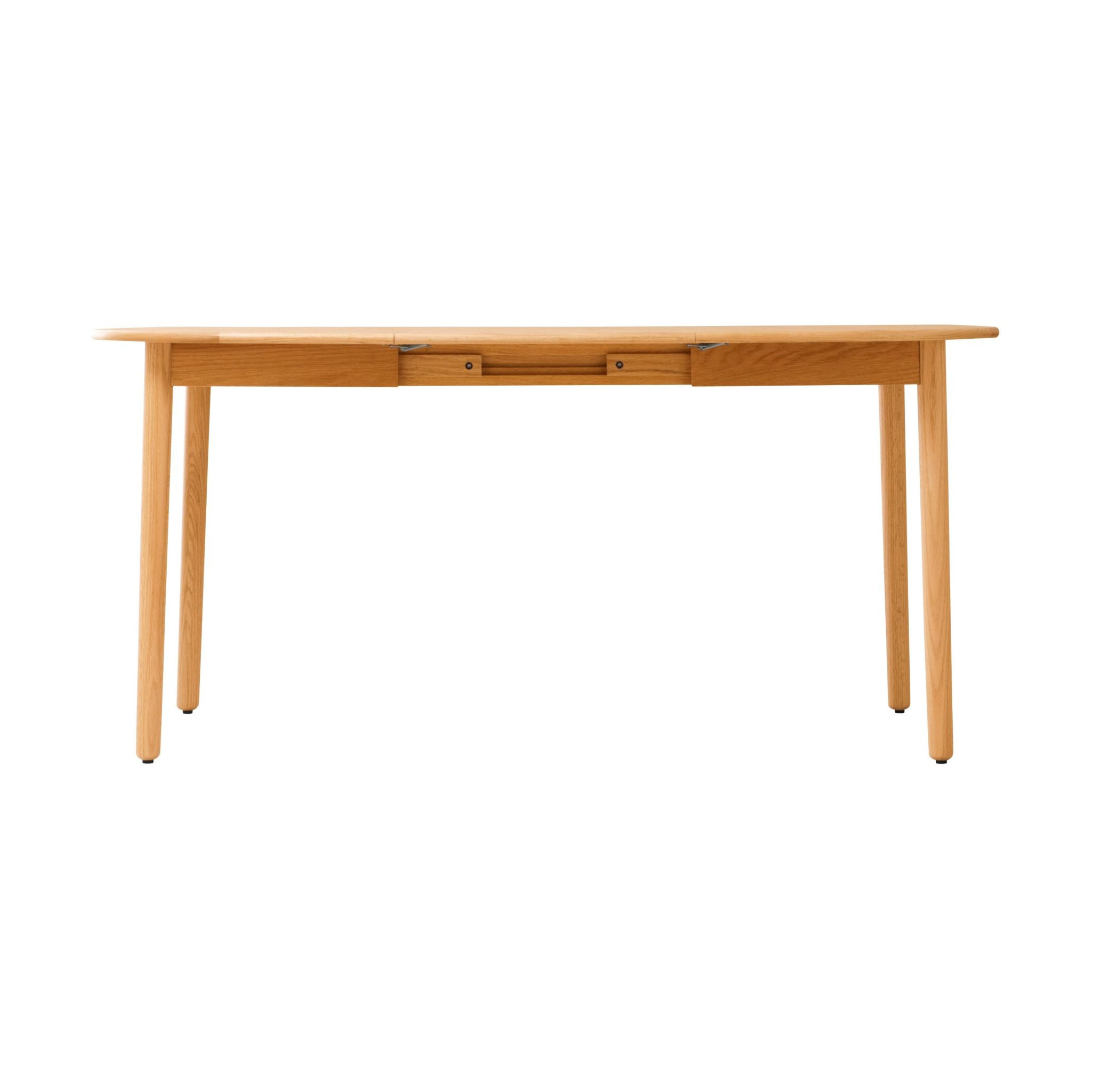 ダイニング 伸長式 エクステンションテーブル オーク