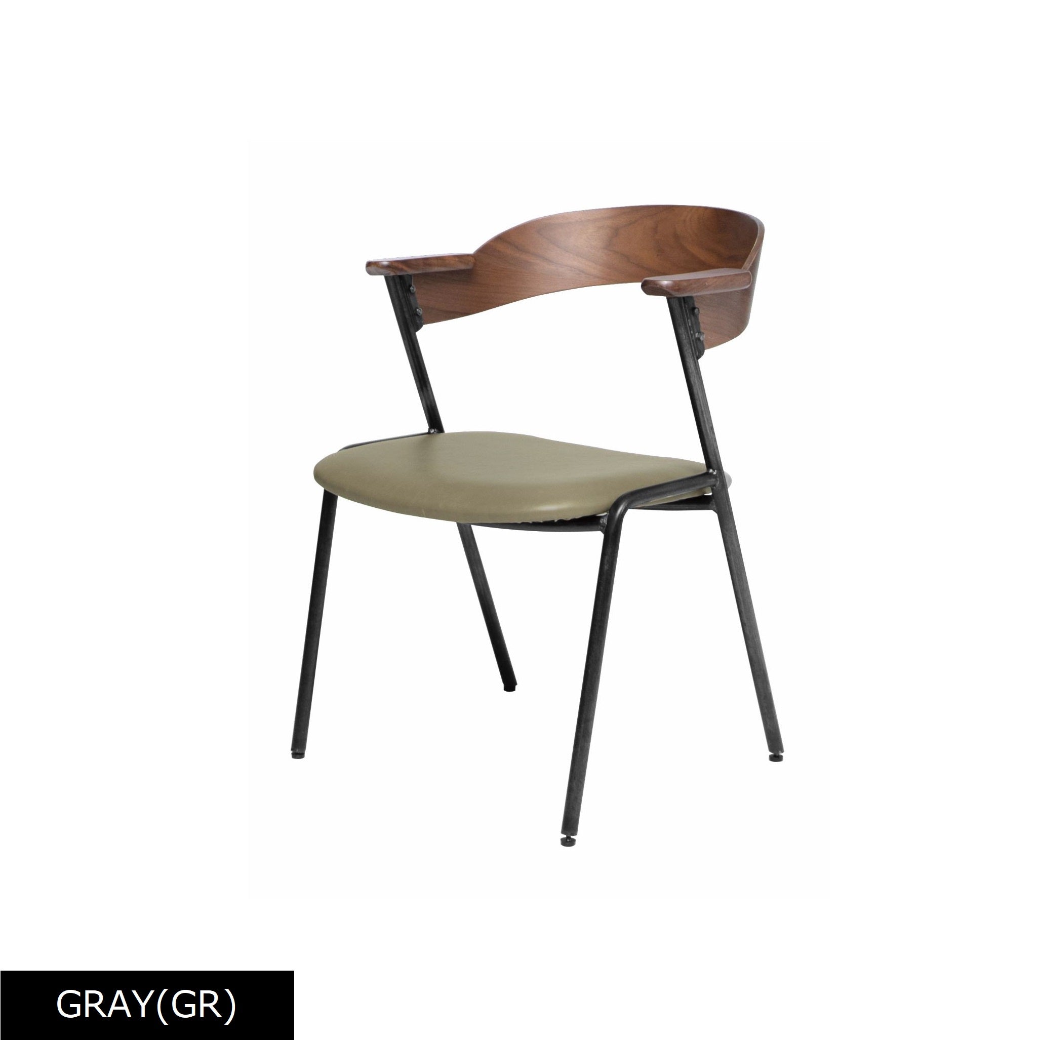 danis short arm chair WN/PU