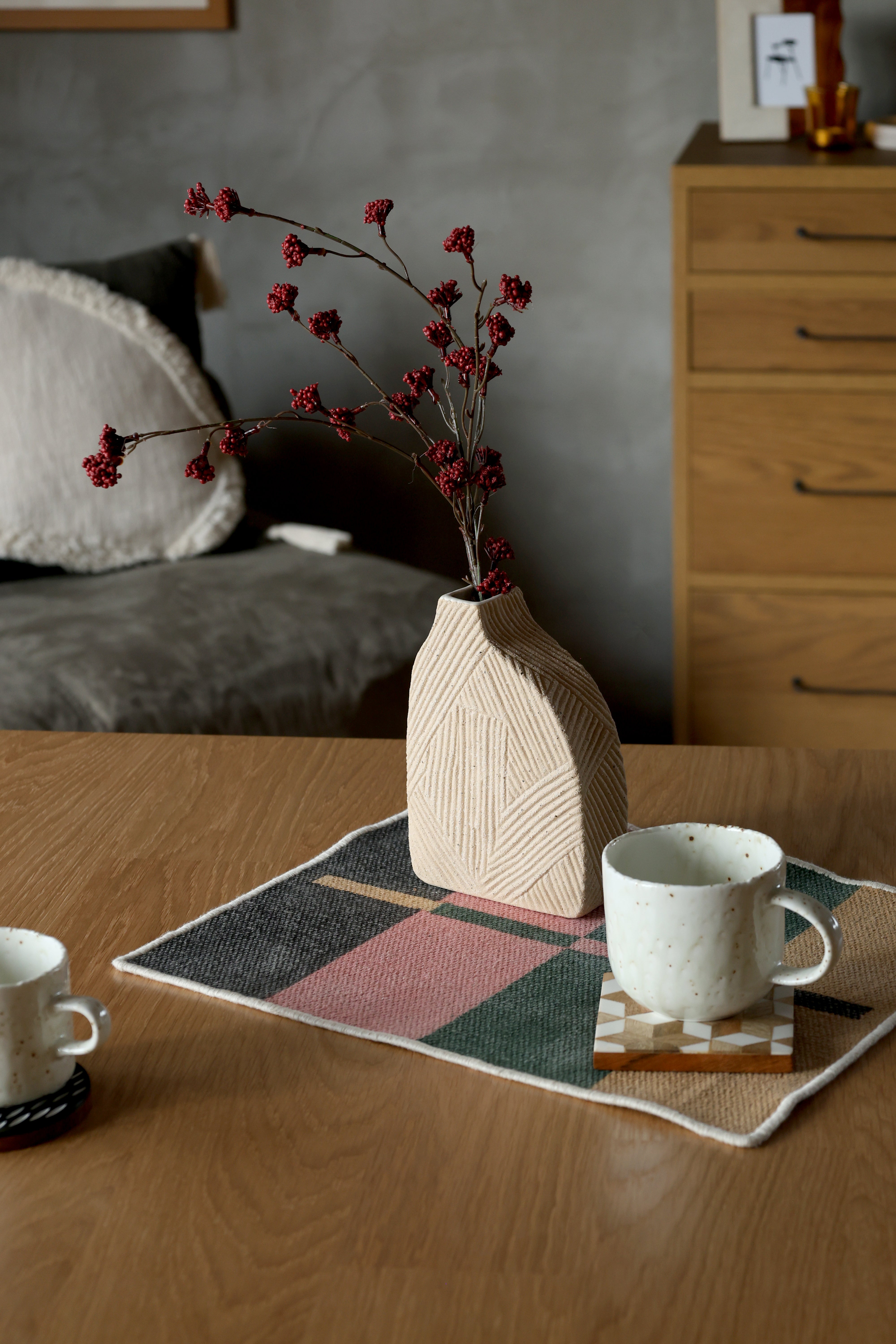 deser flower vase mardin