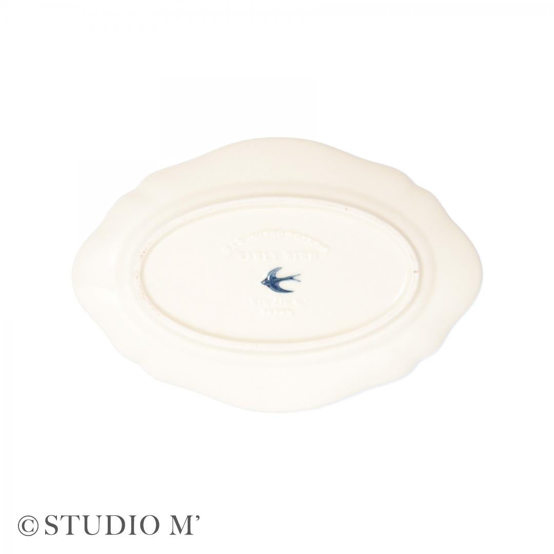 EARLY BIRD OVAL PLATE