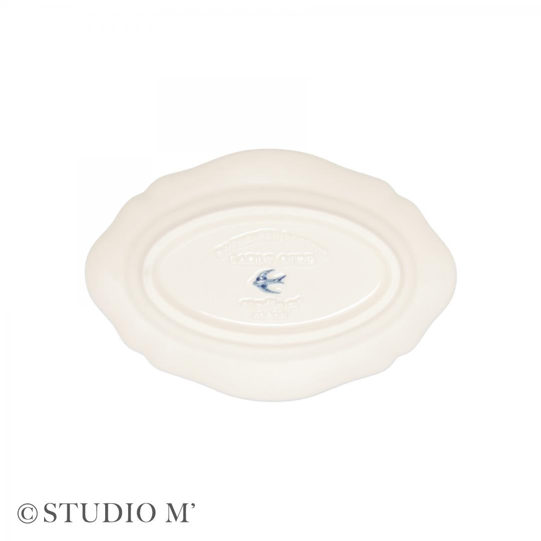 EARLY BIRD OVAL PLATE