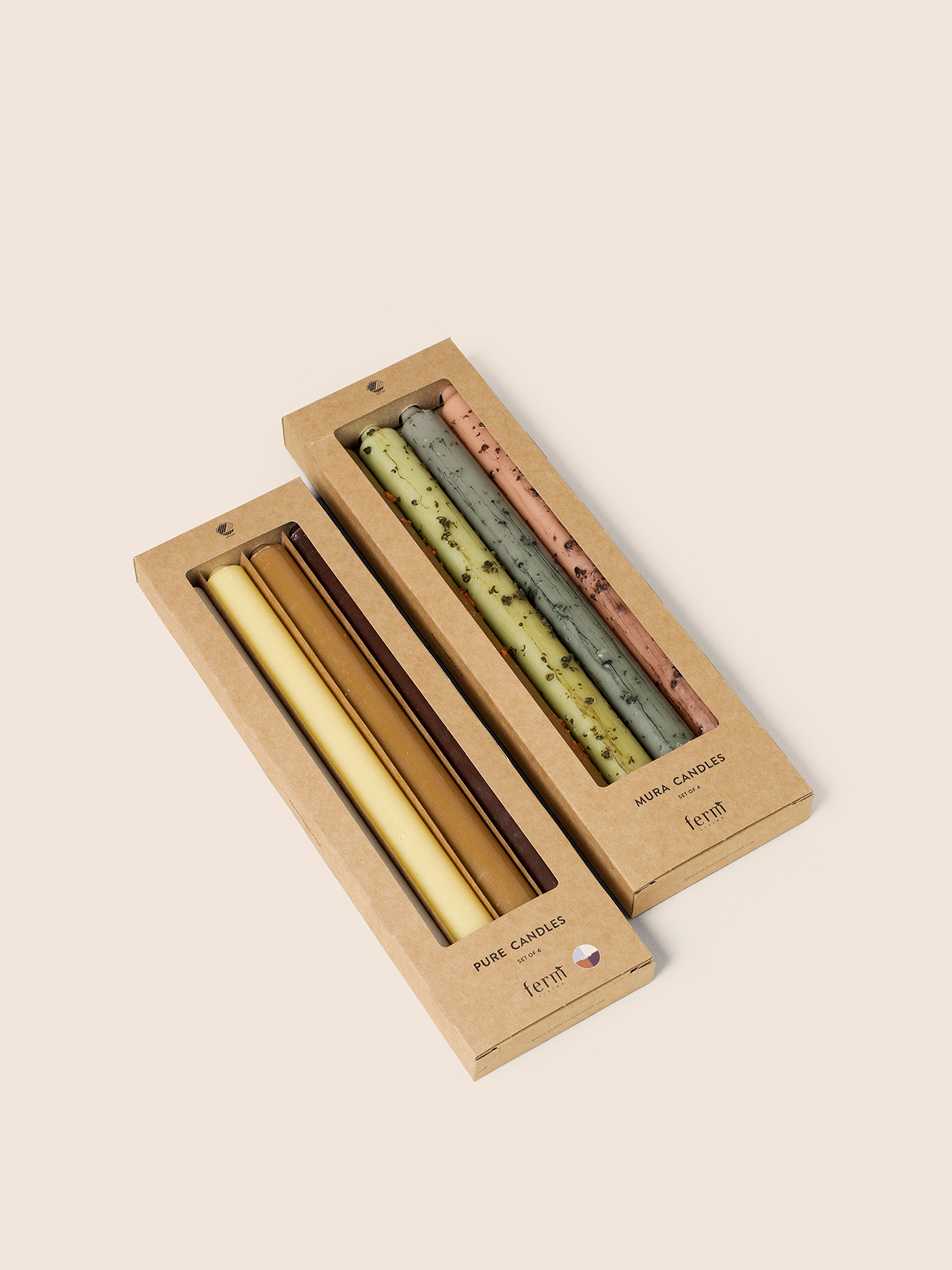 Pure Candles Set of 4 CALM BLEND