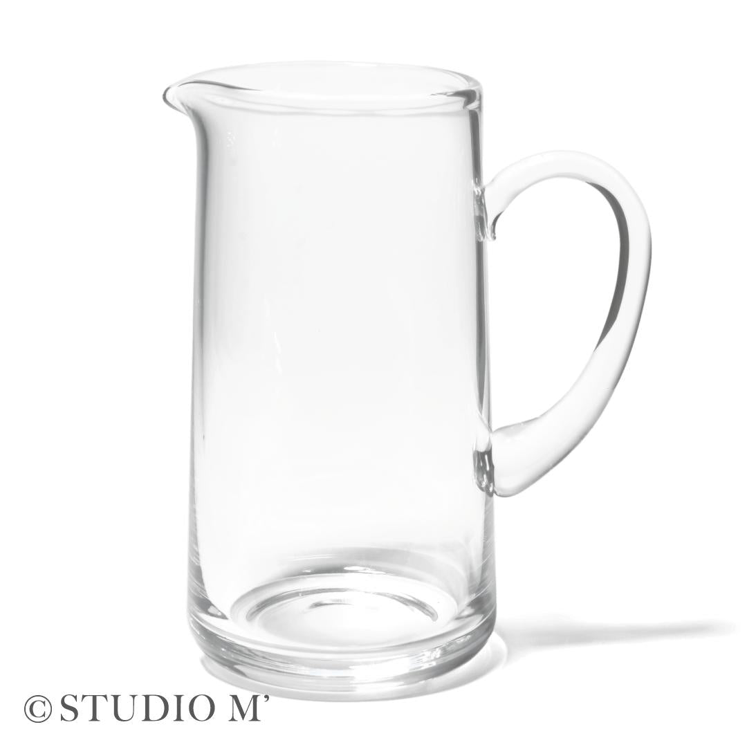 Hand Made Glass Tumbler Pitcher|studio m'