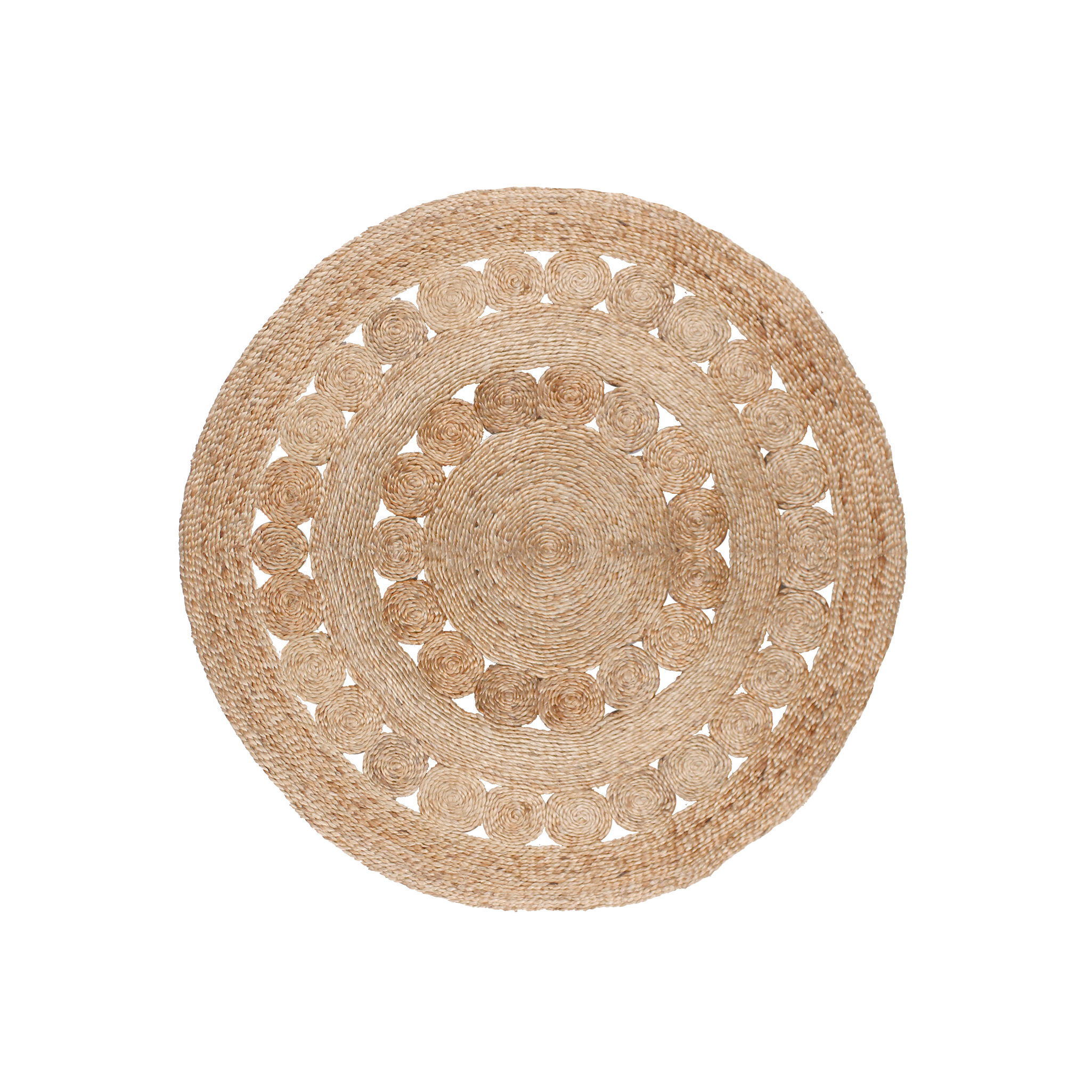 jute rug 2522 circle