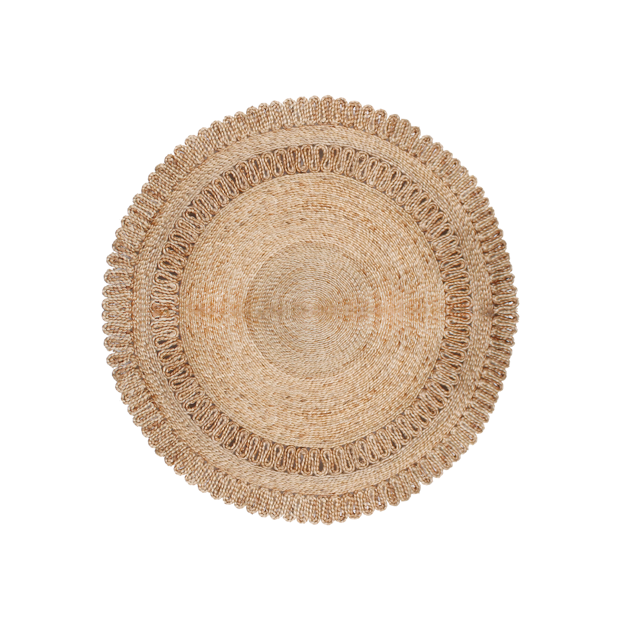 jute rug 2524 circle