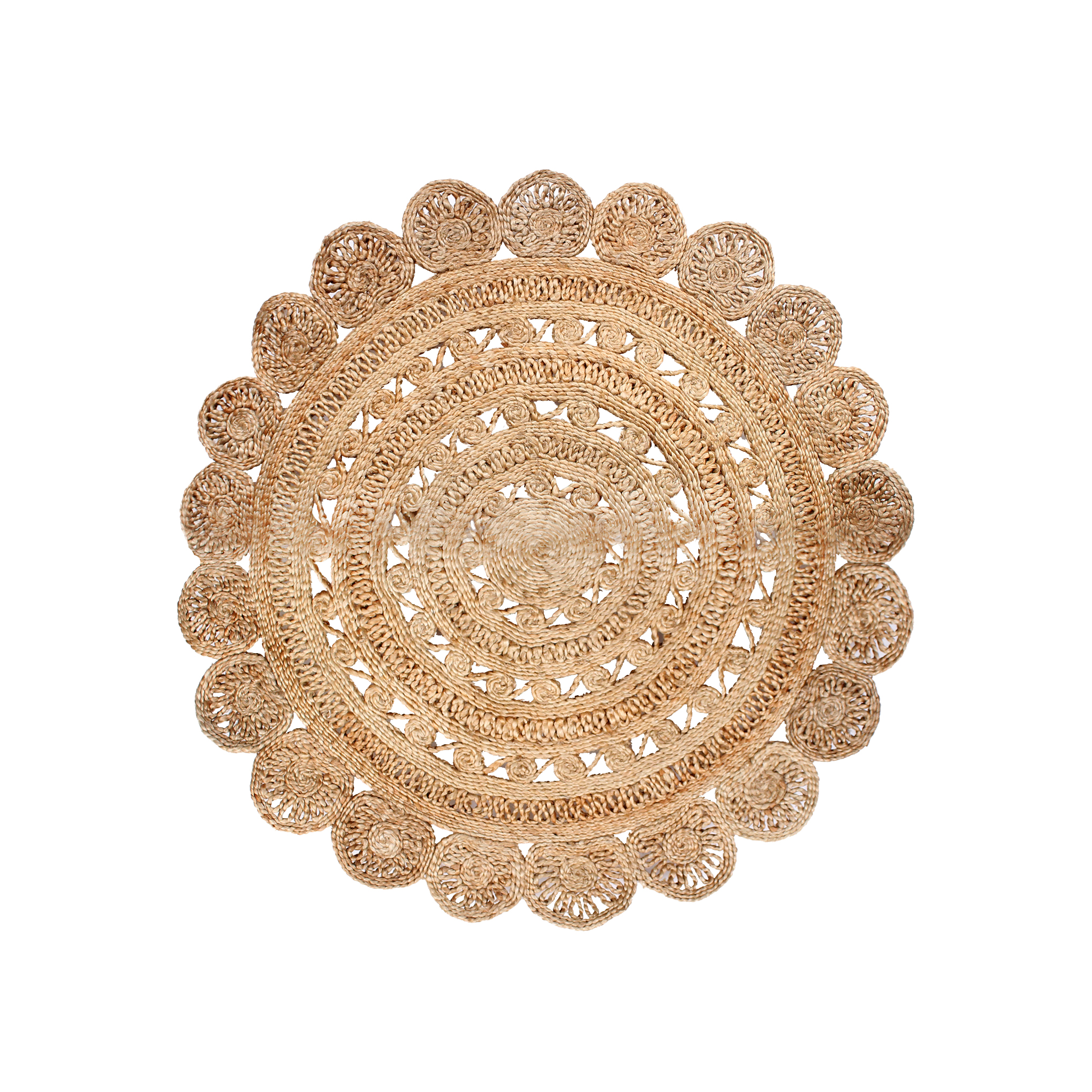 jute rug 9993 circle