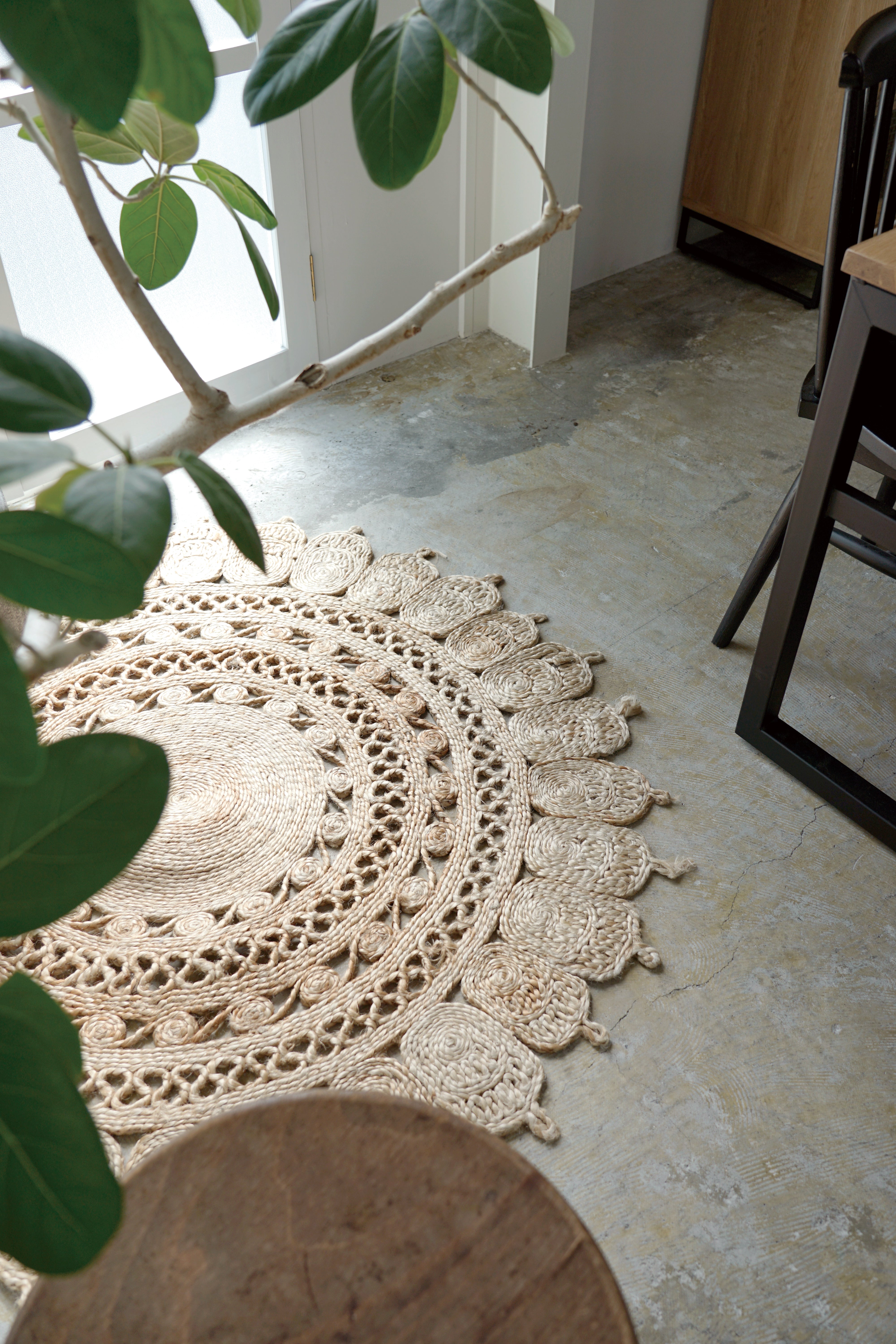jute rug 9992 circle