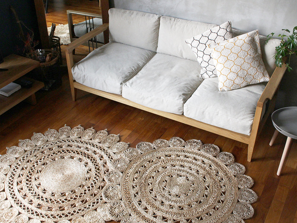 jute rug 9993 circle