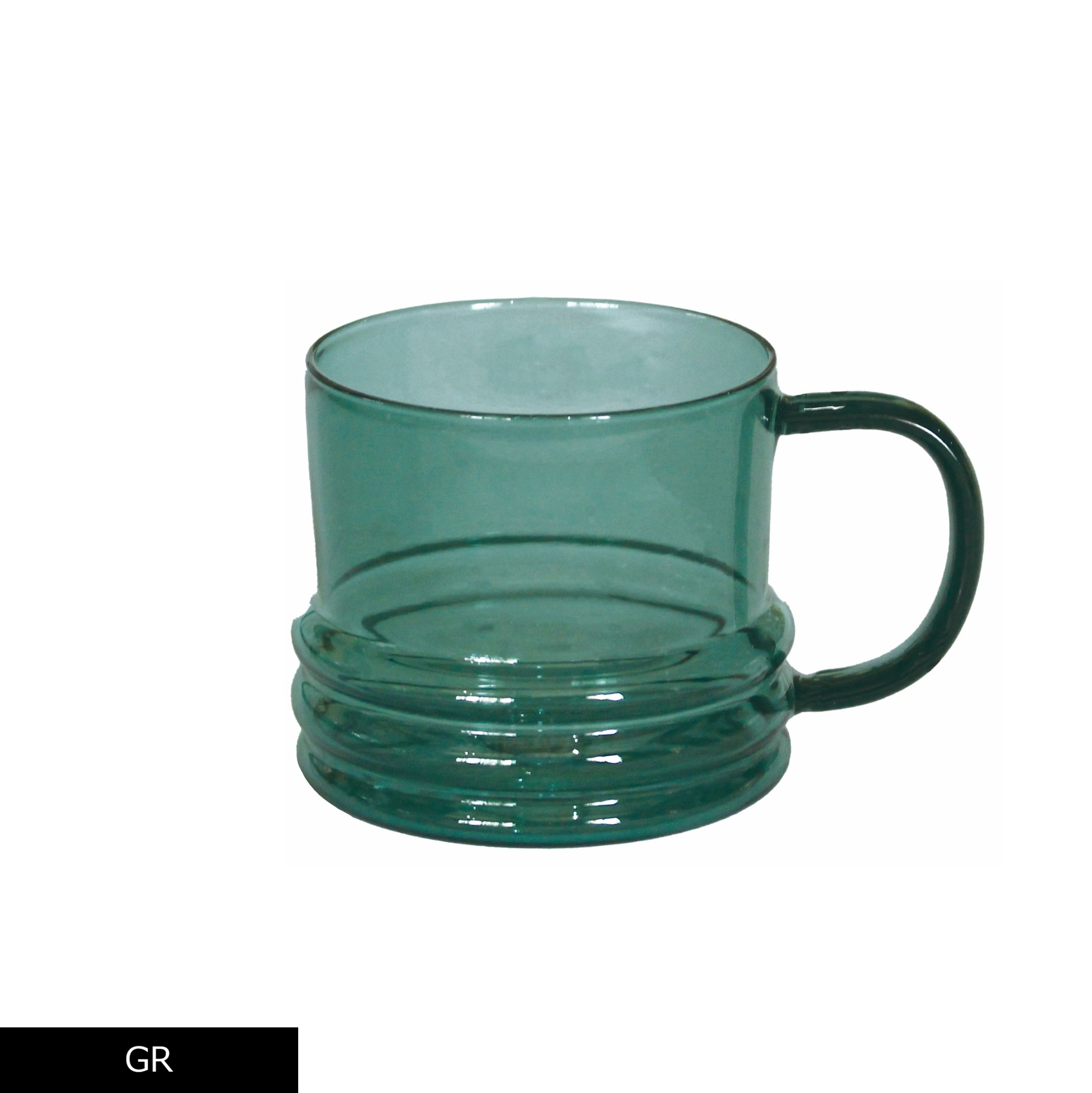 noon clear handle cup