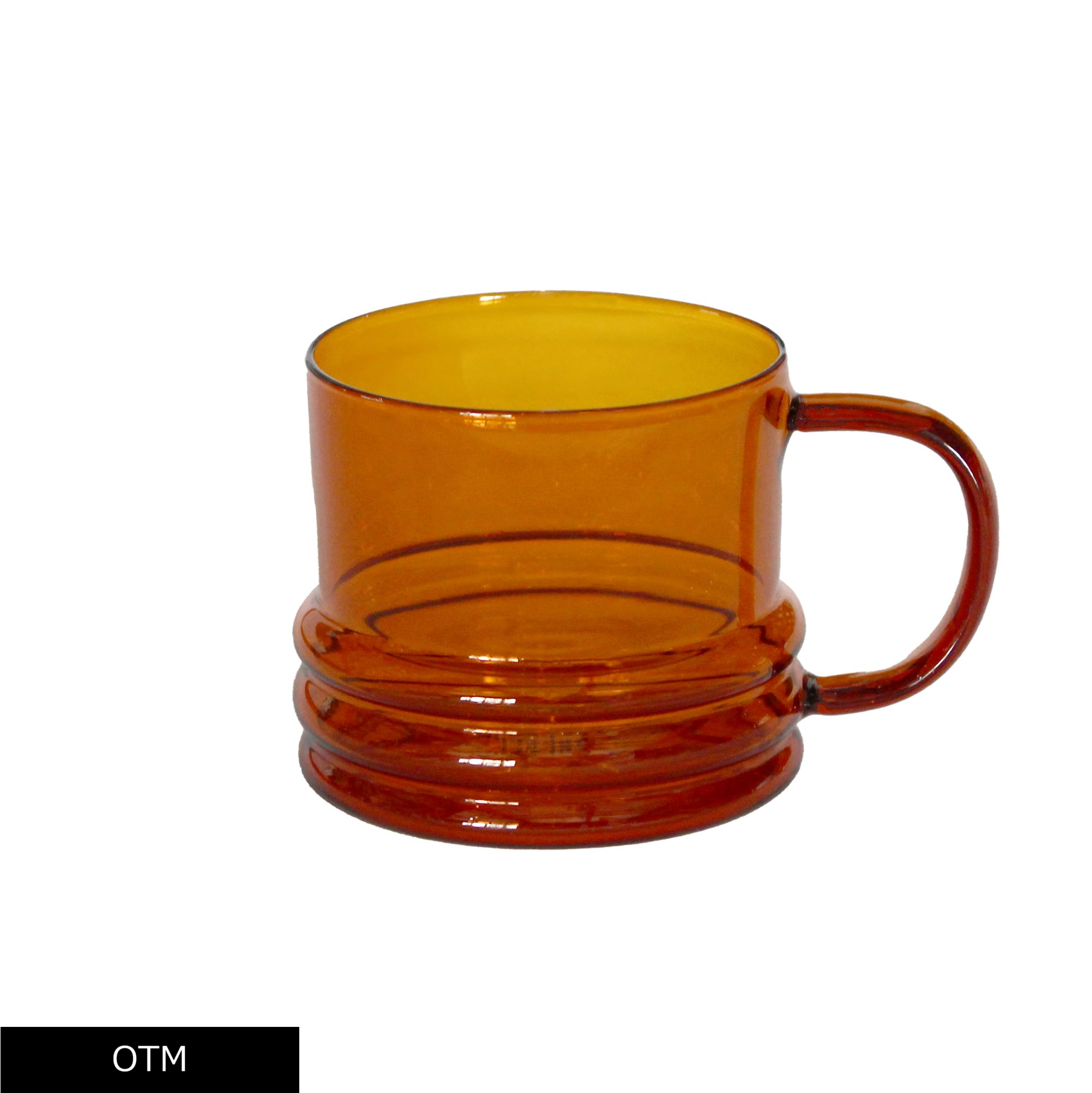 noon clear handle cup