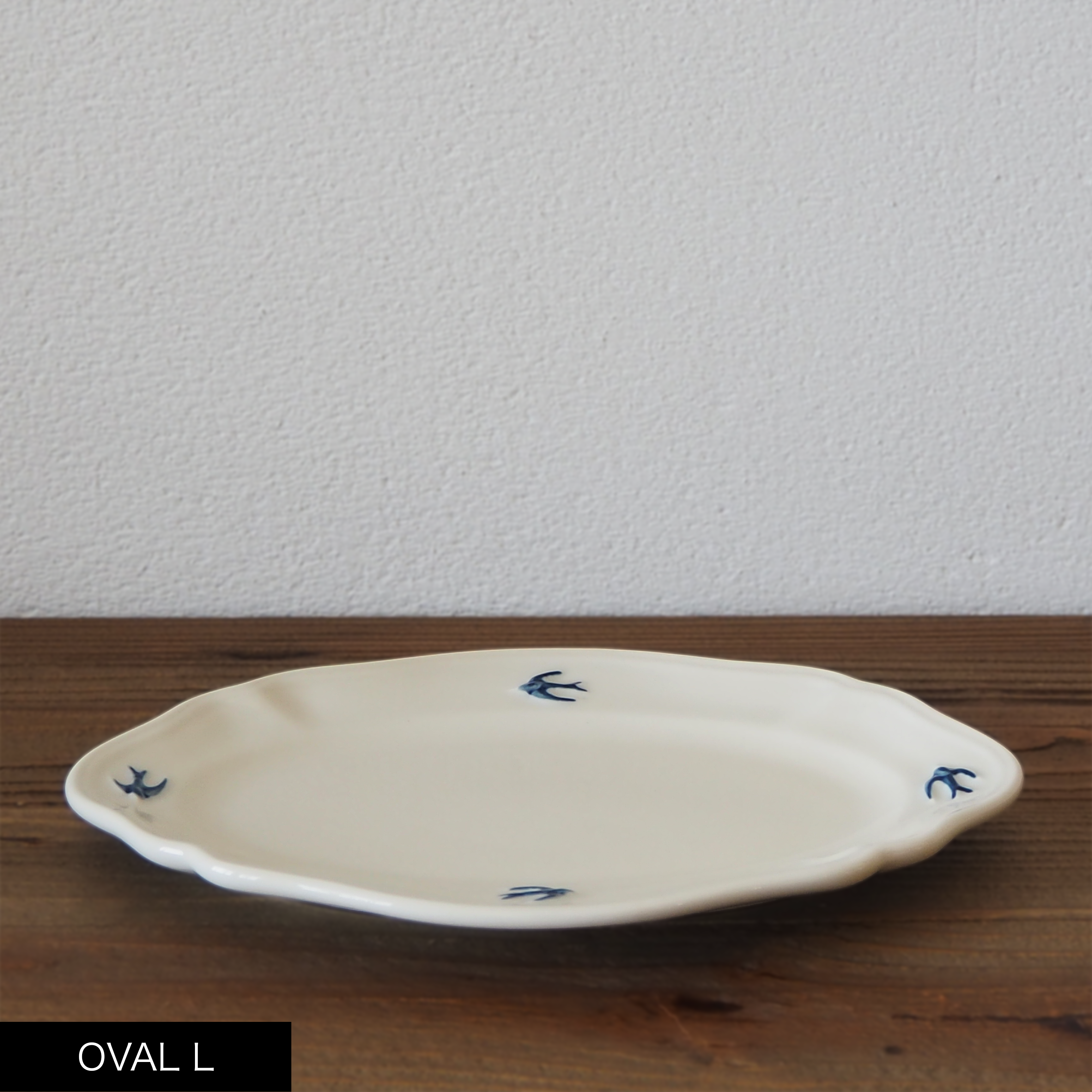 EARLY BIRD OVAL PLATE