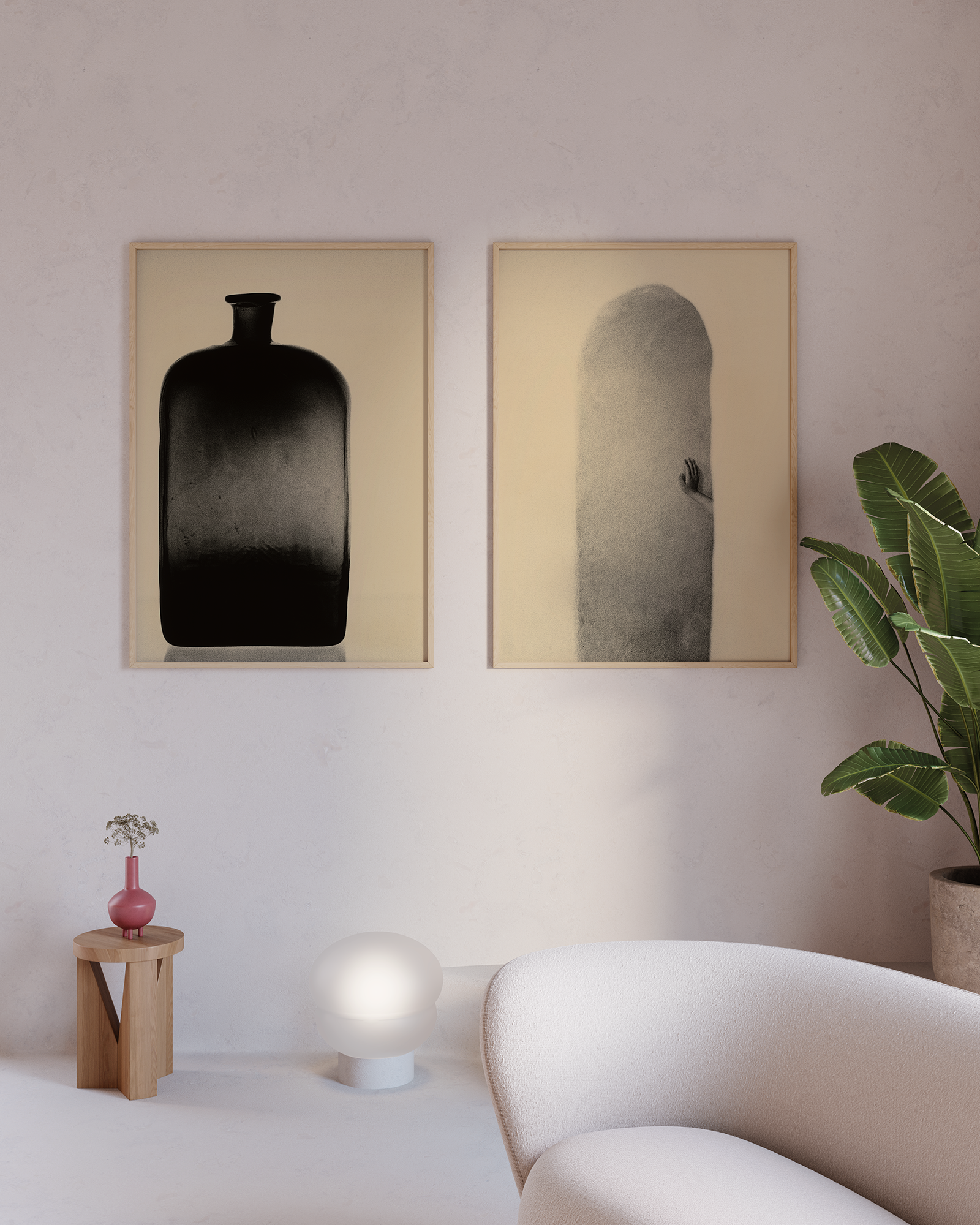 Hand and Wall|ART POSTER