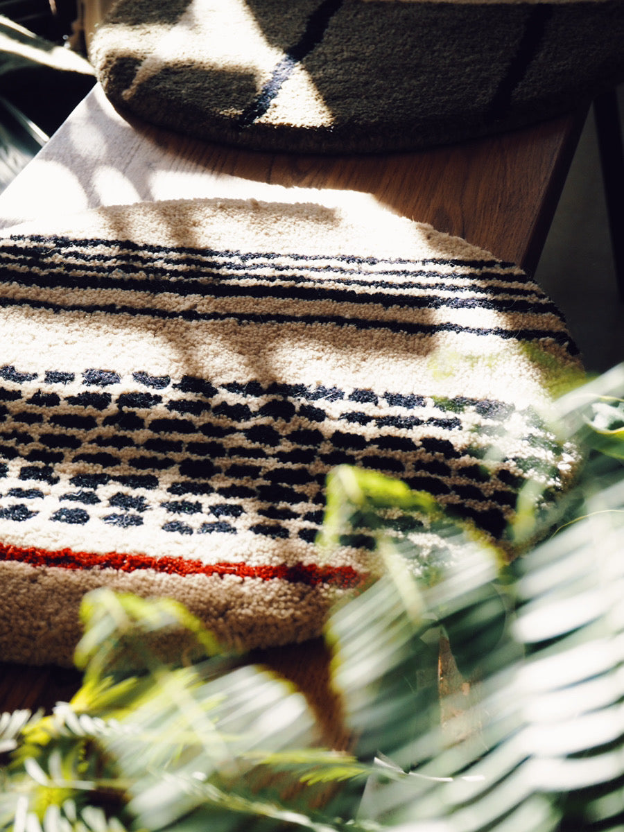 pell wool chair pad paanch