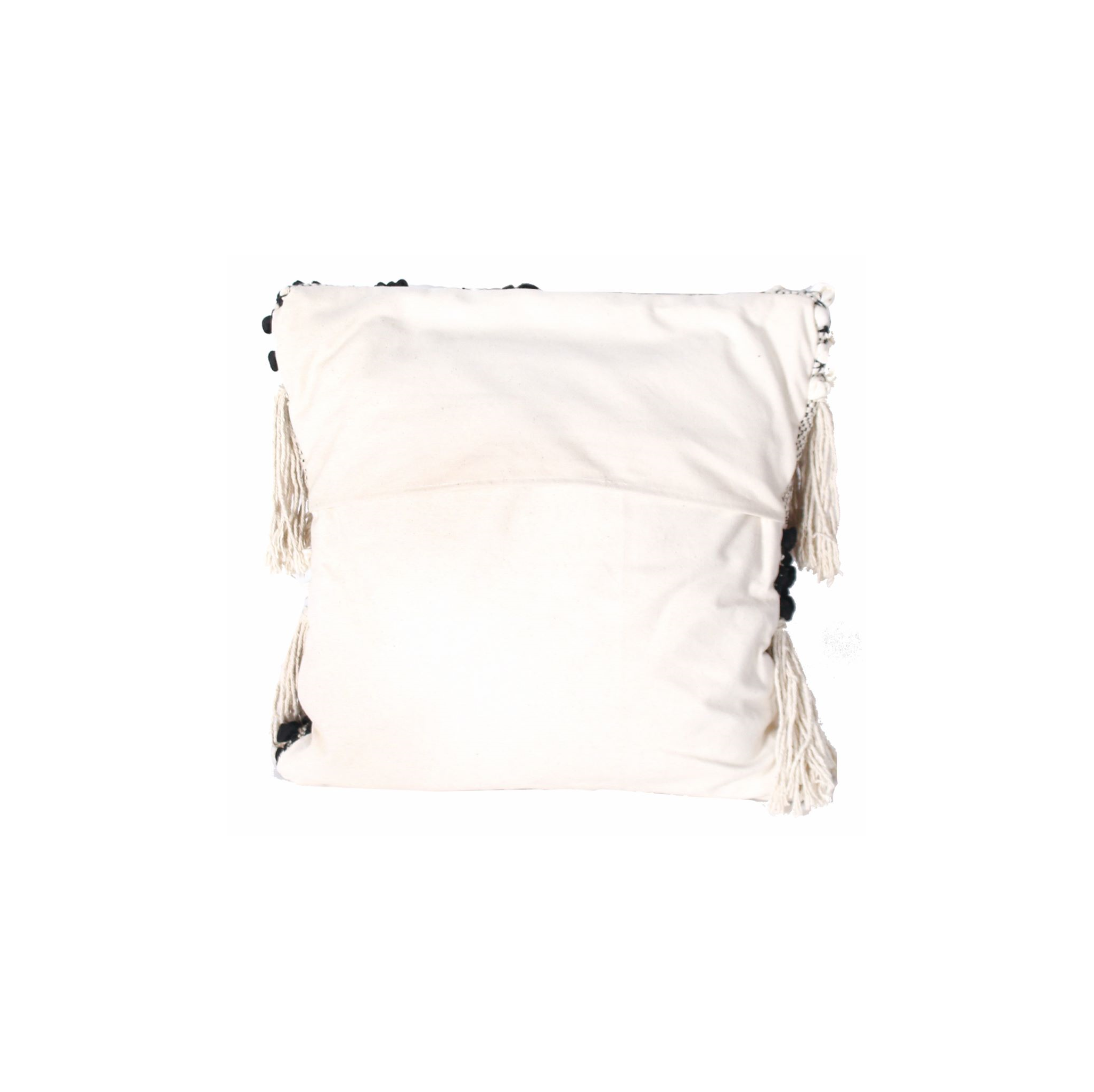Macrame cushion cover long hair