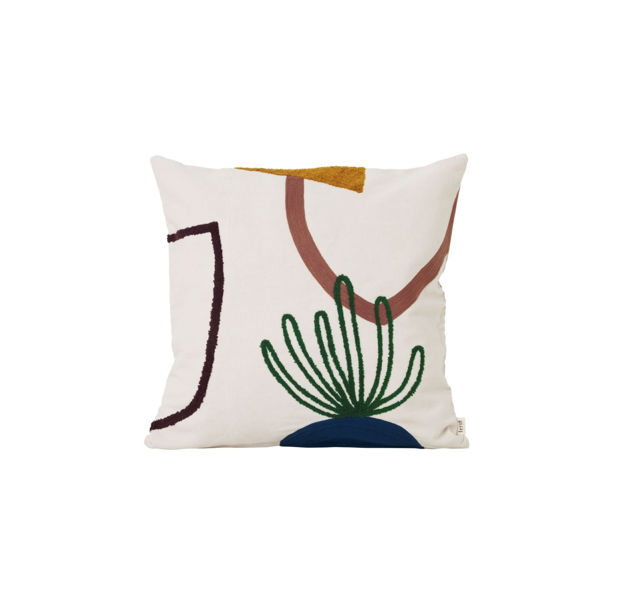 MIRAGE COTTON CANVAS CUSHION