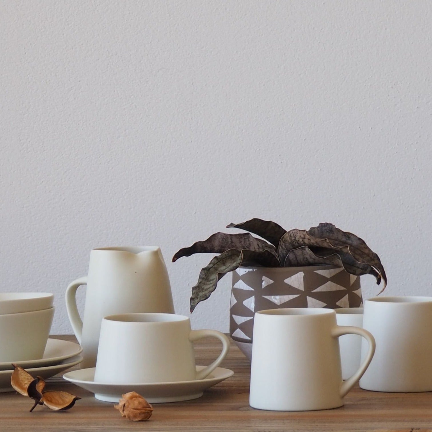 flat plate M|KANEAKI SAKAI POTTERY