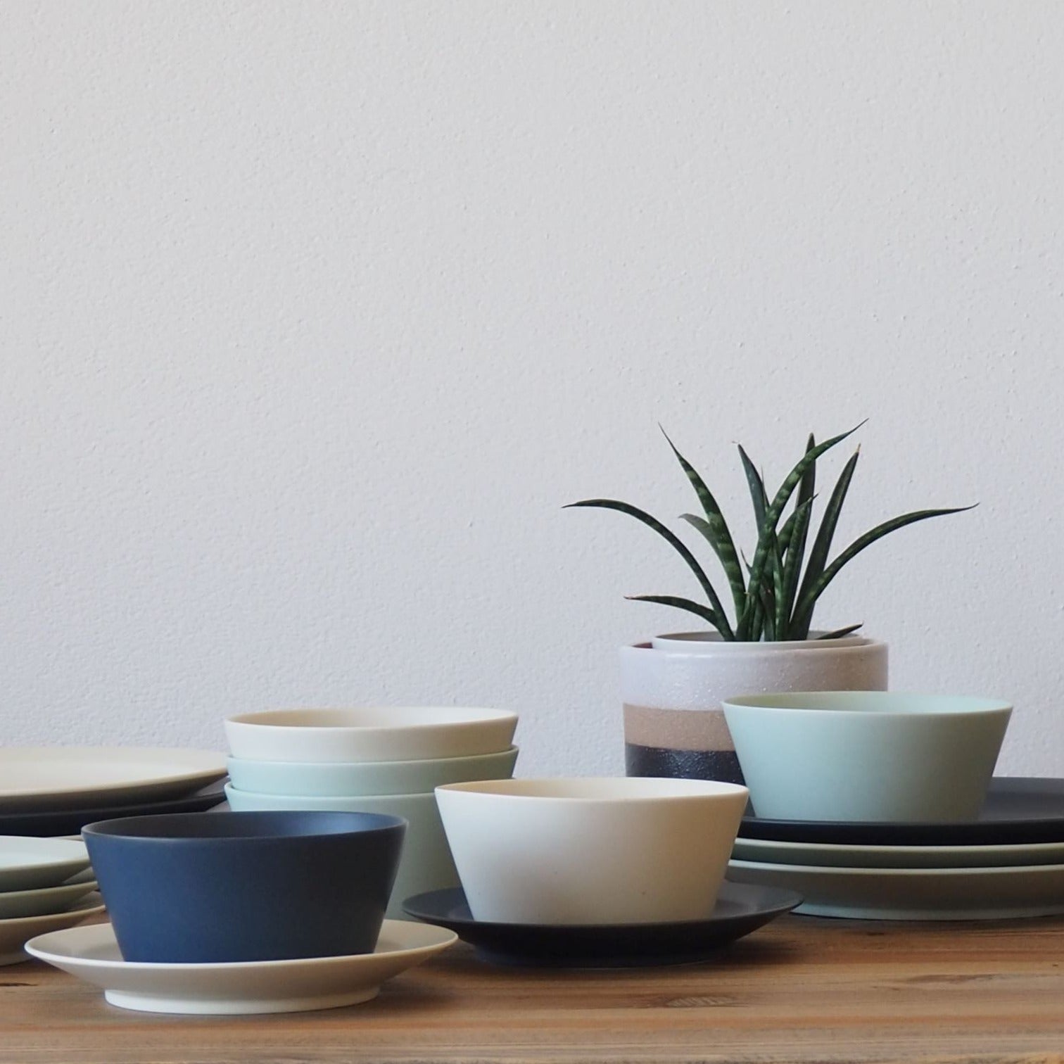 KANEAKI SAKAI POTTERY flat plate&bowl