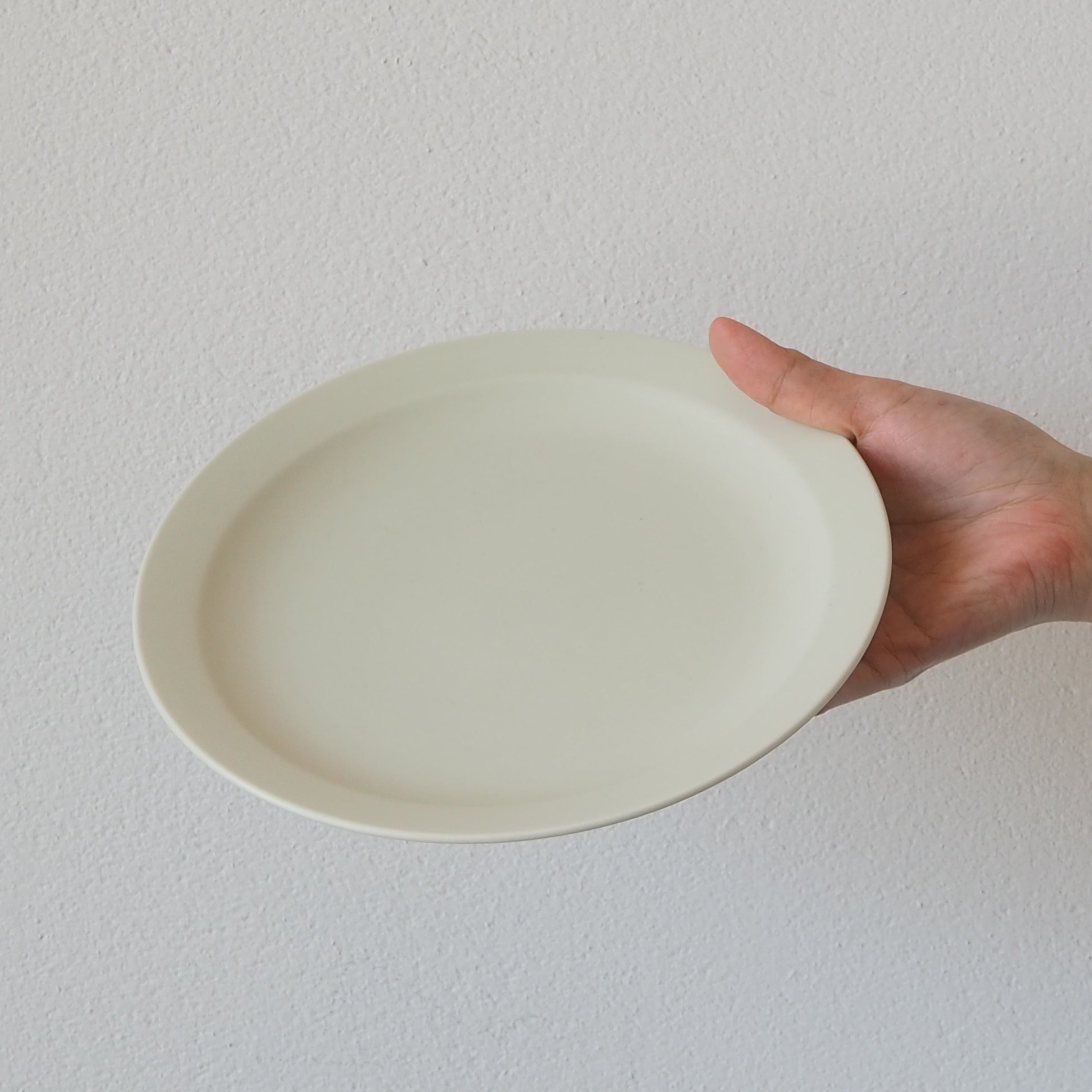 flat plate M|KANEAKI SAKAI POTTERY