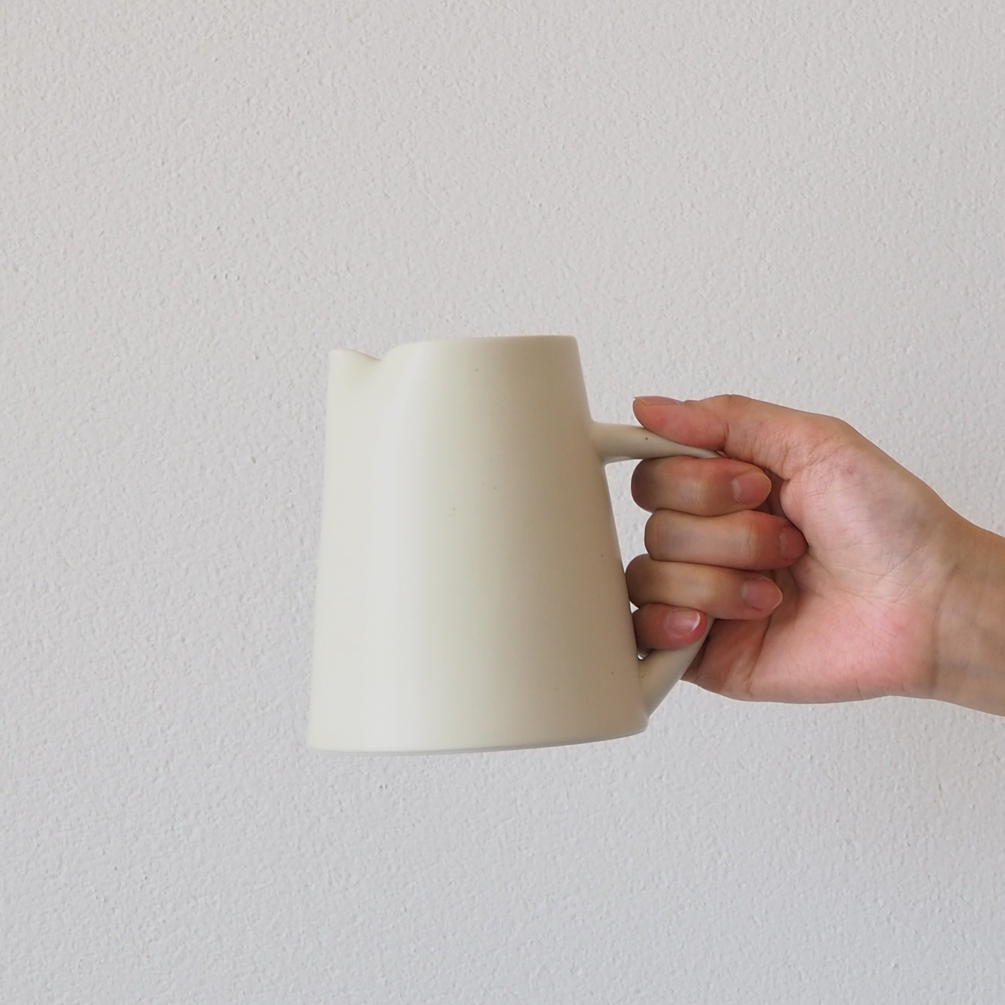 KANEAKI SAKAI POTTERY flat mug&jug