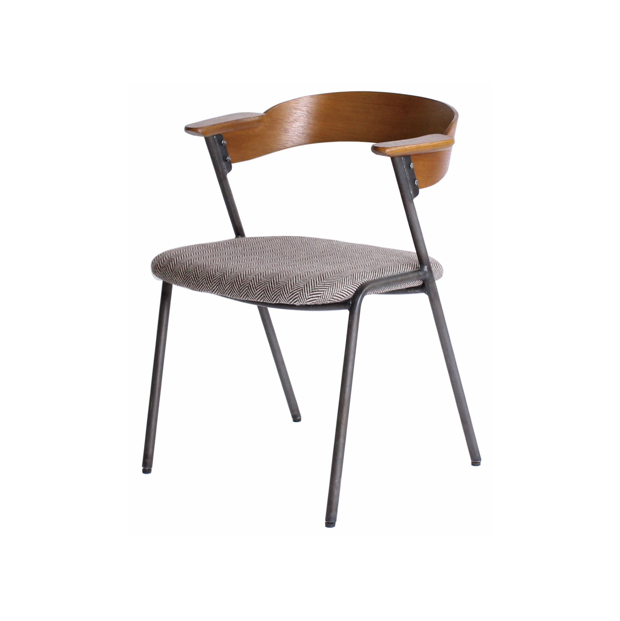 danis short arm chair BR fabric