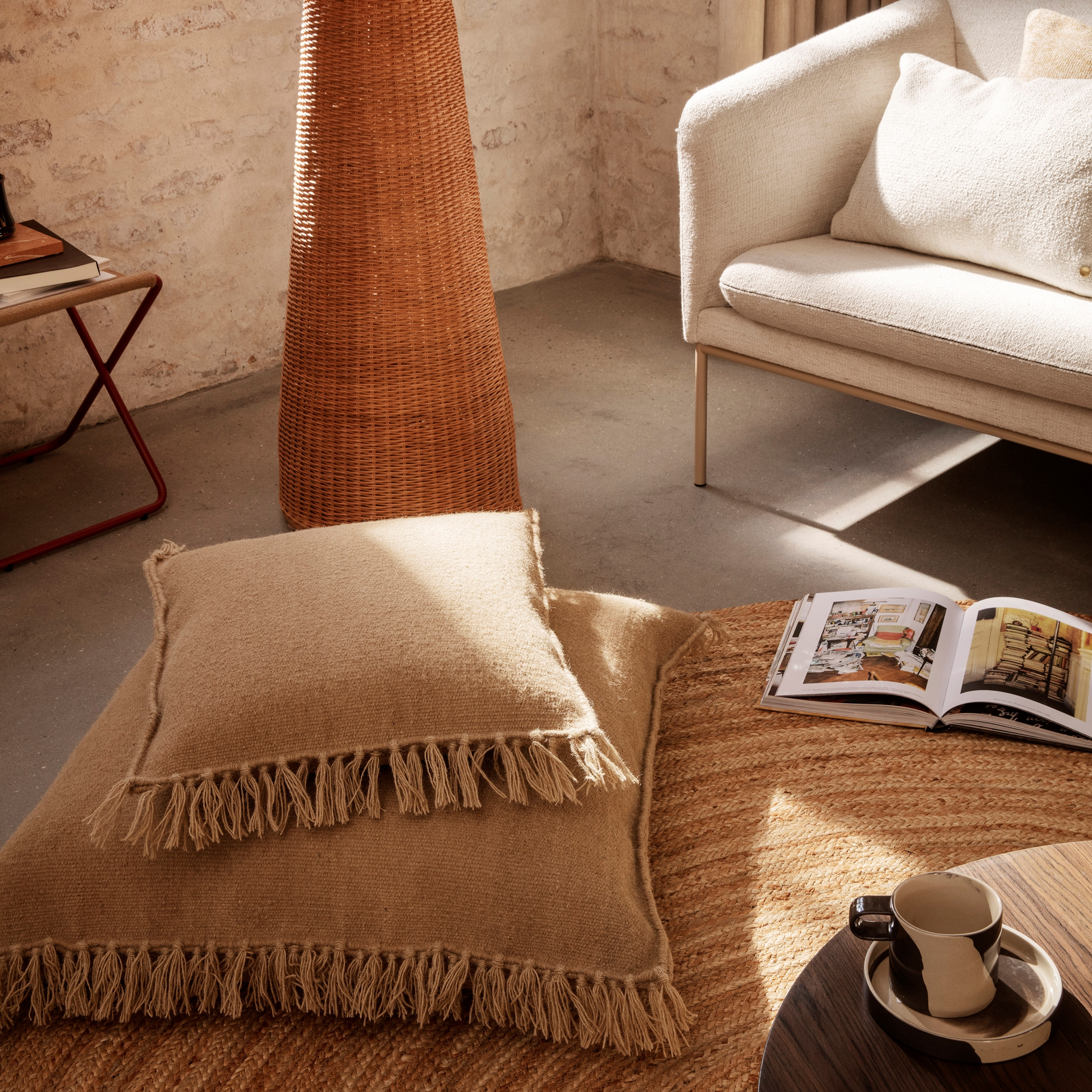 KELIM FRINGE CUSHION
