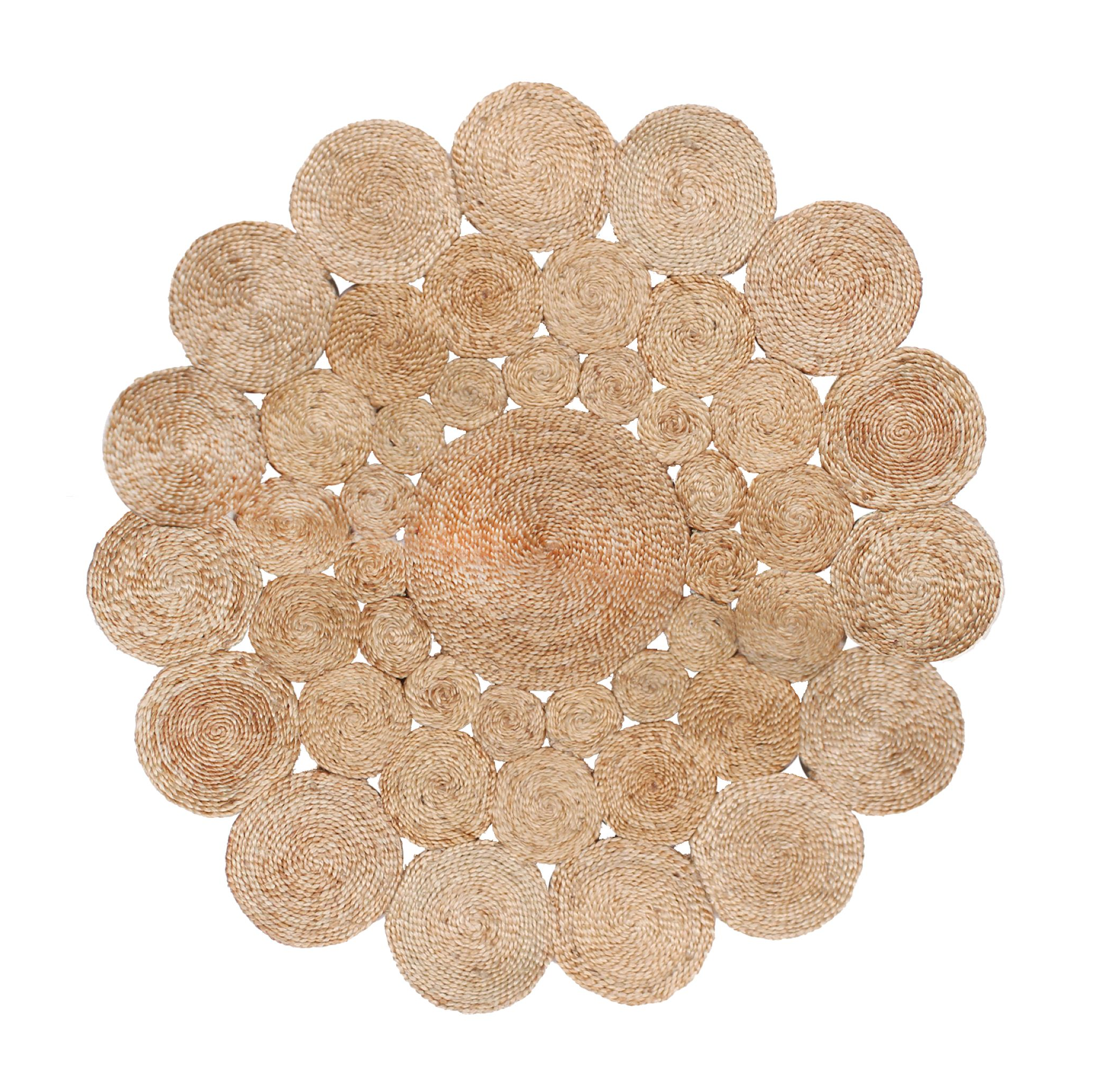 jute rug circle