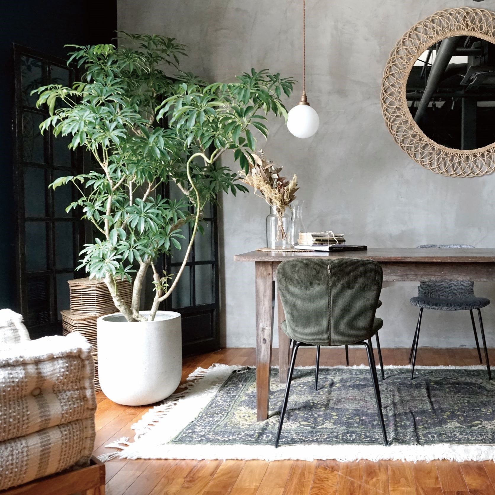 zip design chair corduroy