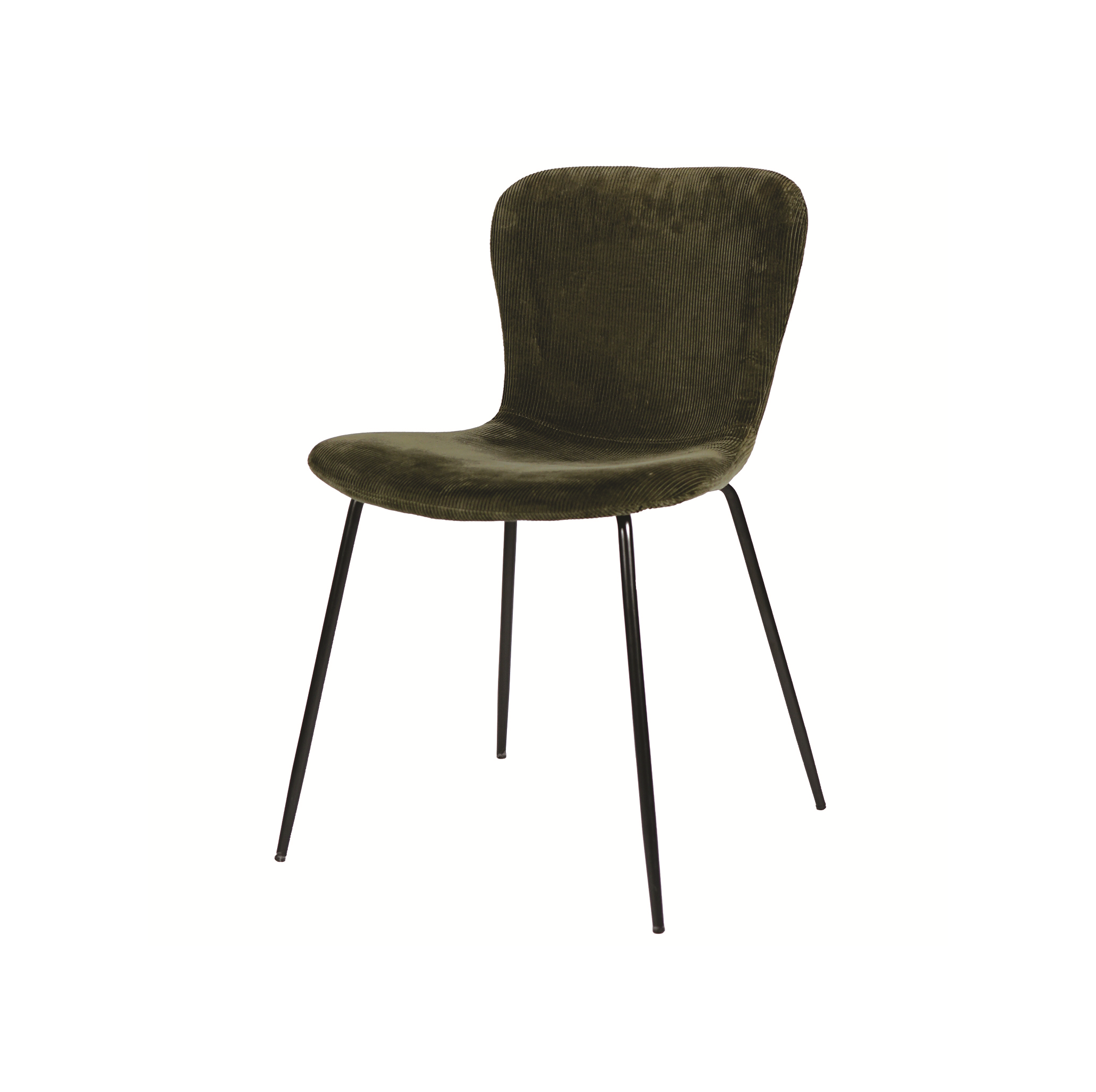 zip design chair corduroy